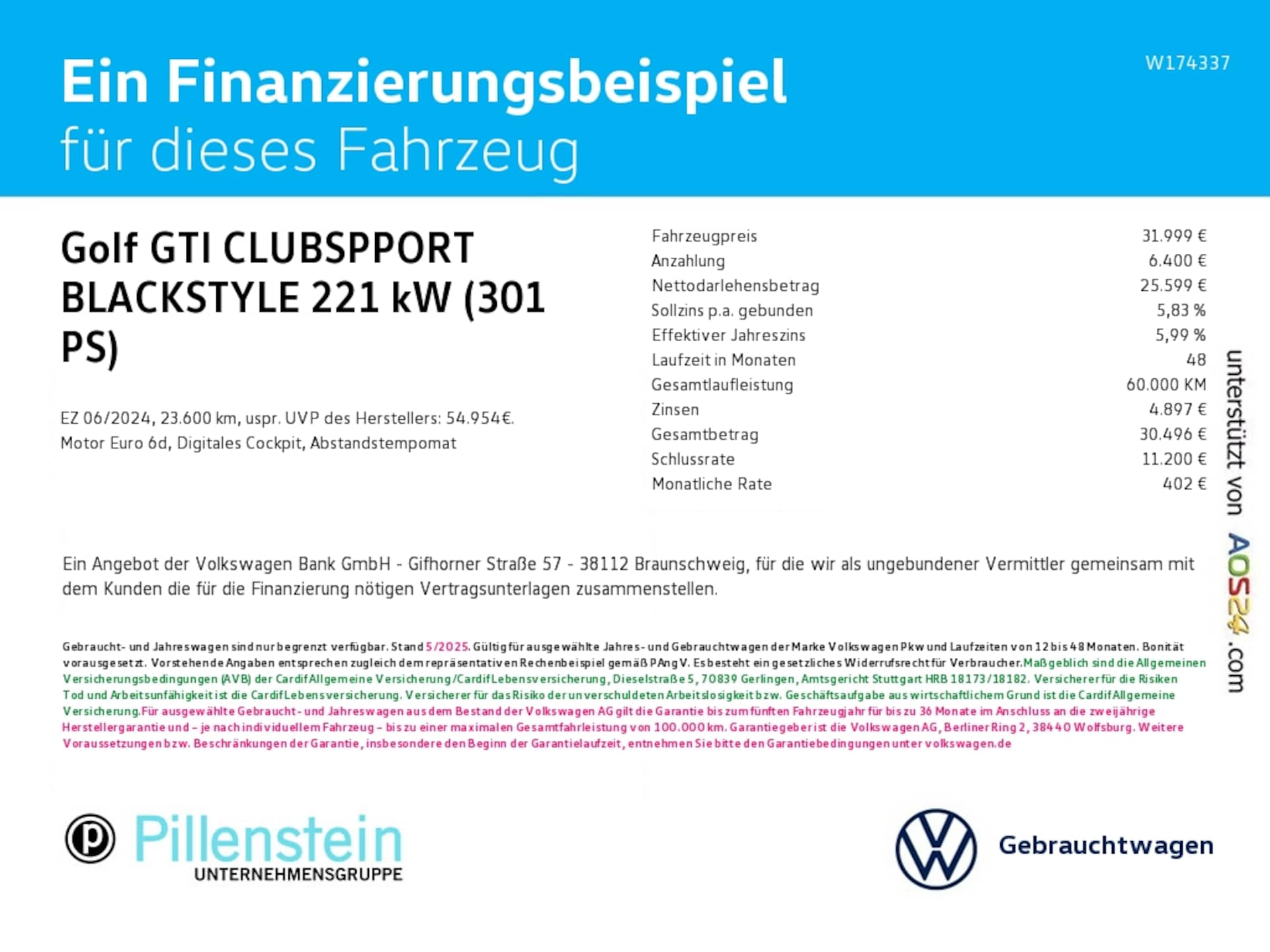 Volkswagen Golf GTI Clubsport