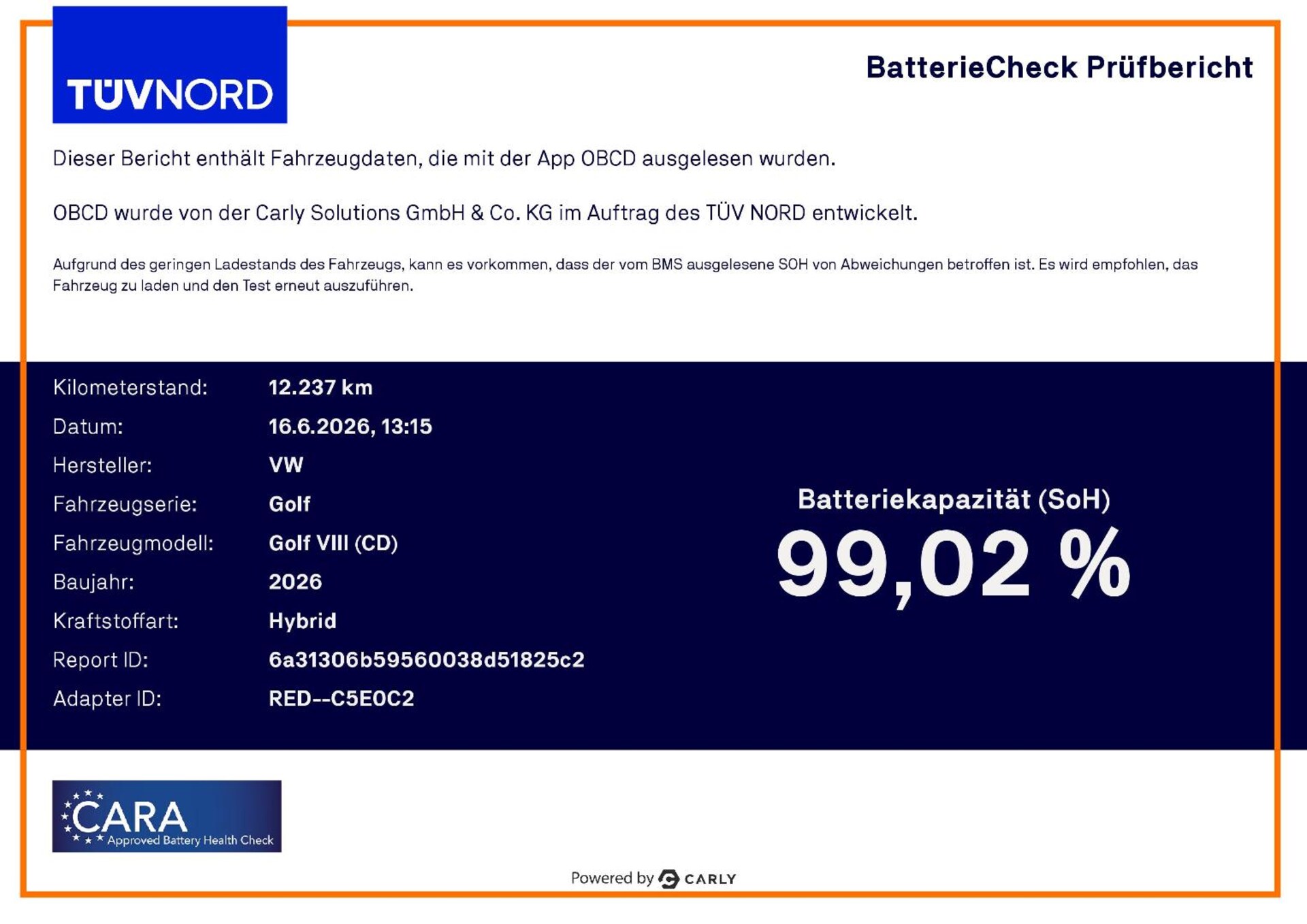 Volkswagen Golf Life