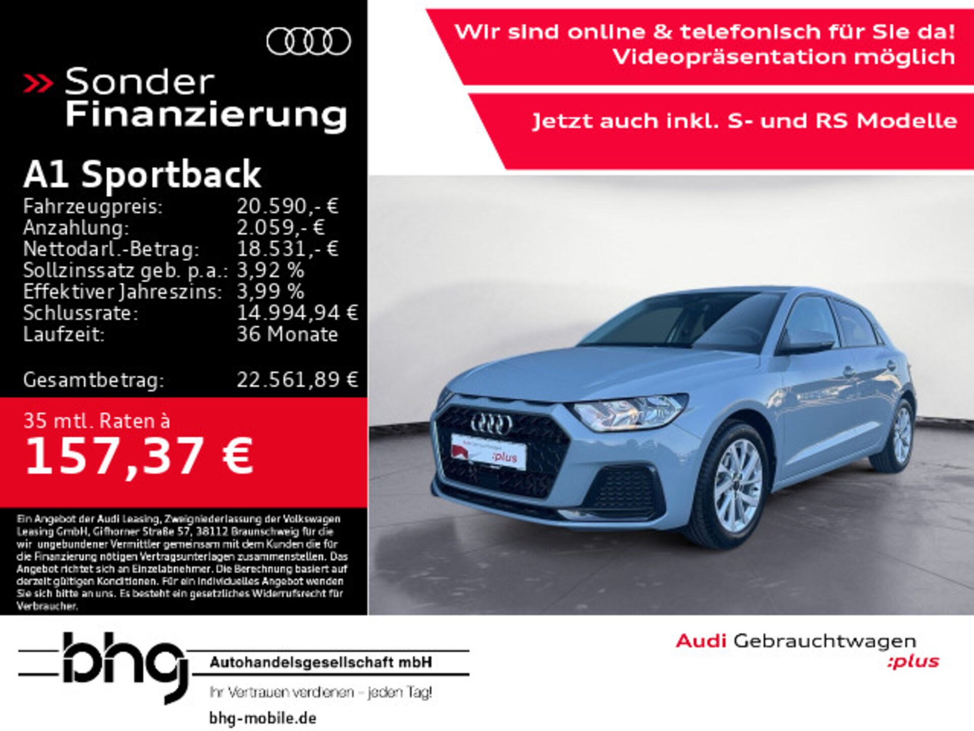 Audi A1 Sportback Advanced
