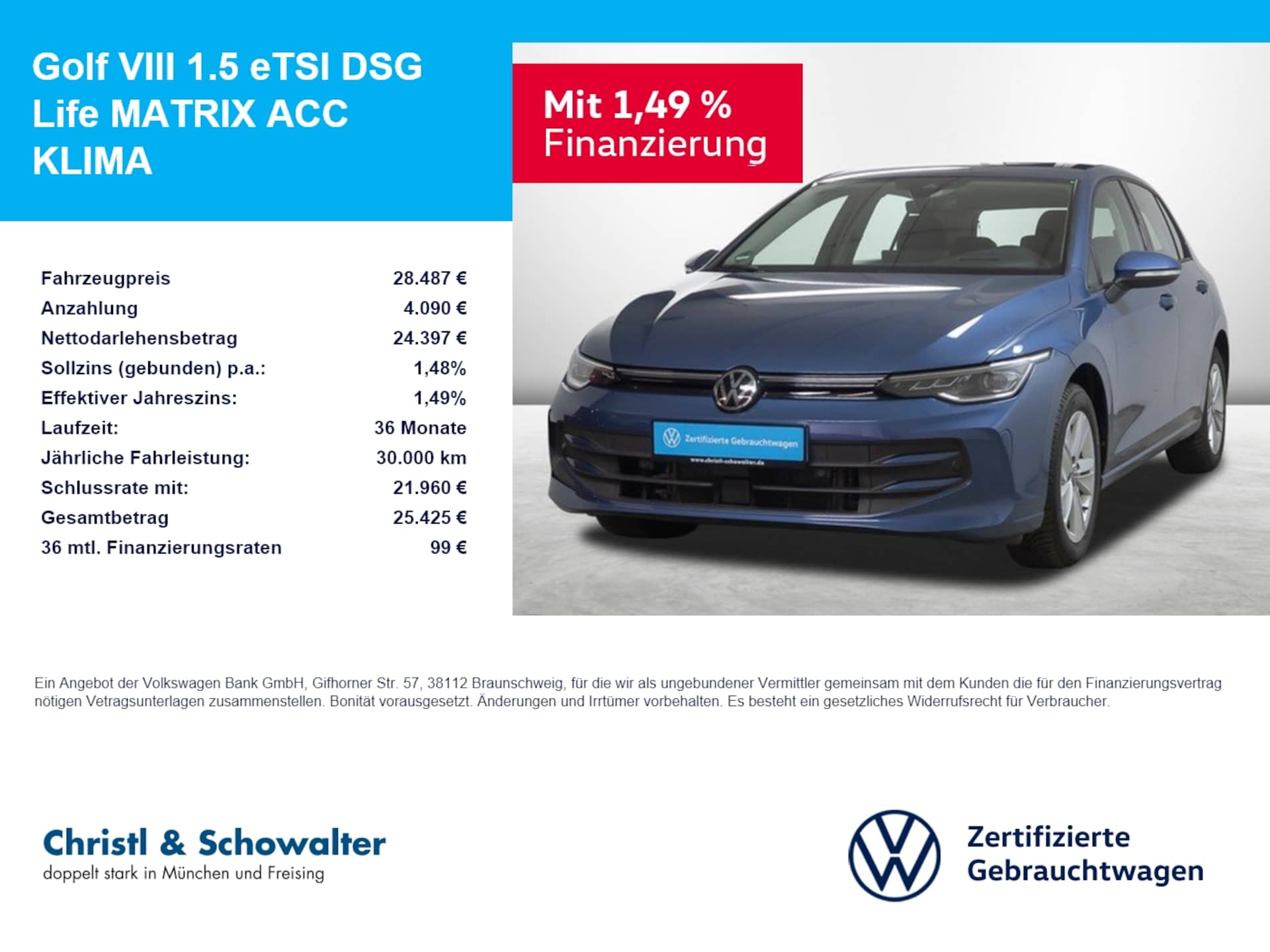 Volkswagen Golf Life