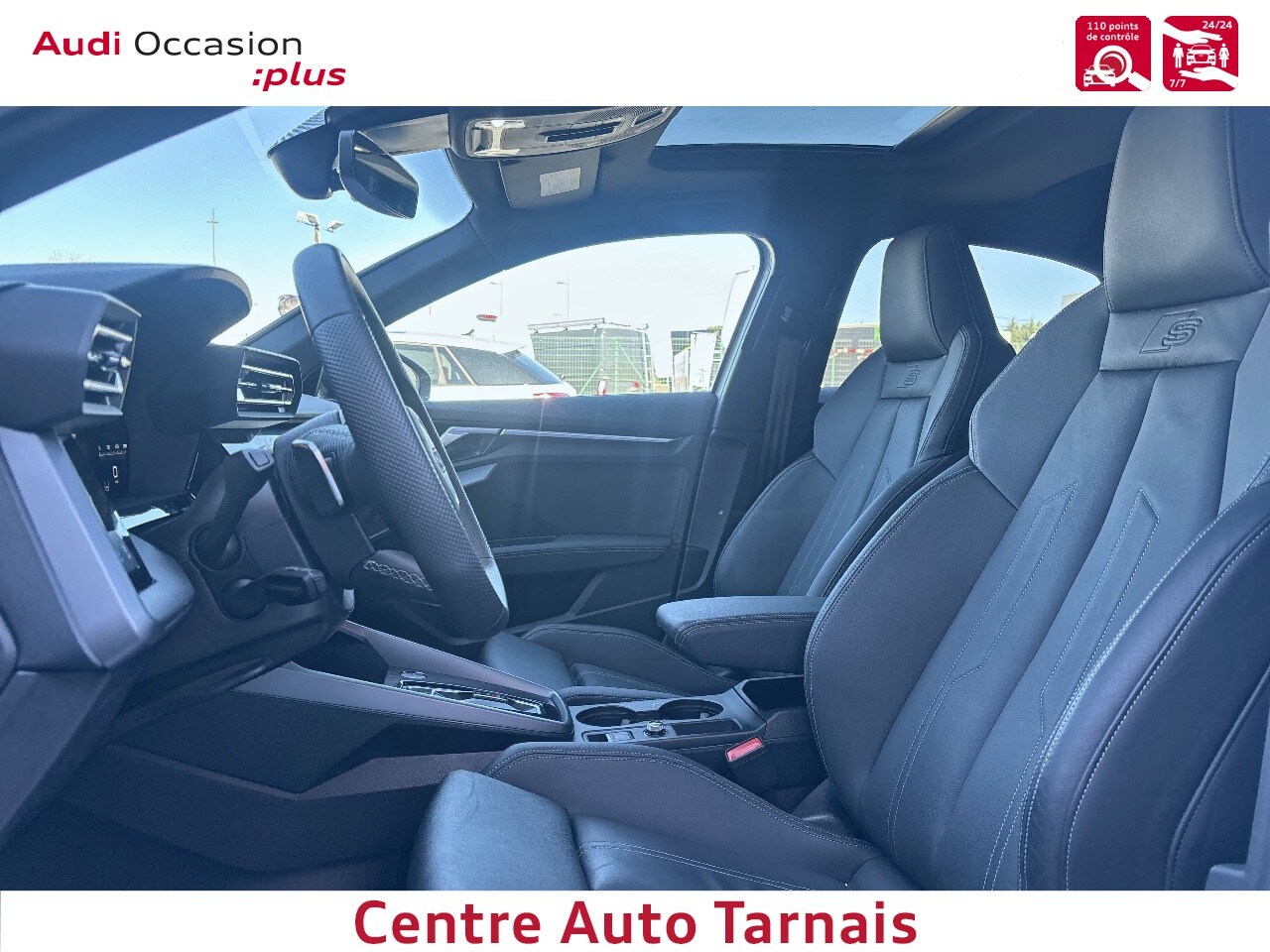 Image about Audi A3 Berline S line 35 TFSI Hybride 110 kW (150 ch) S tronic