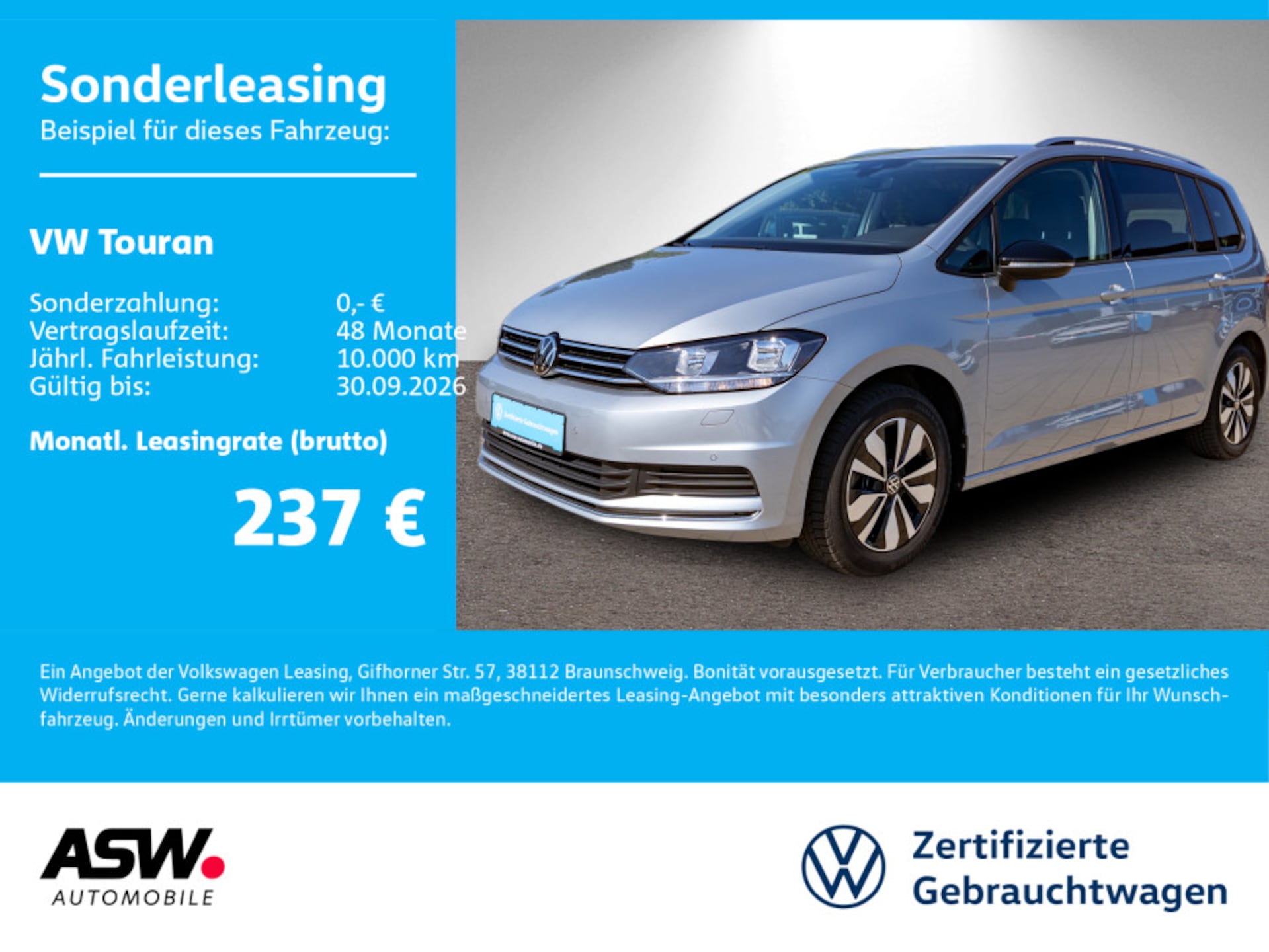 Volkswagen Touran Comfortline
