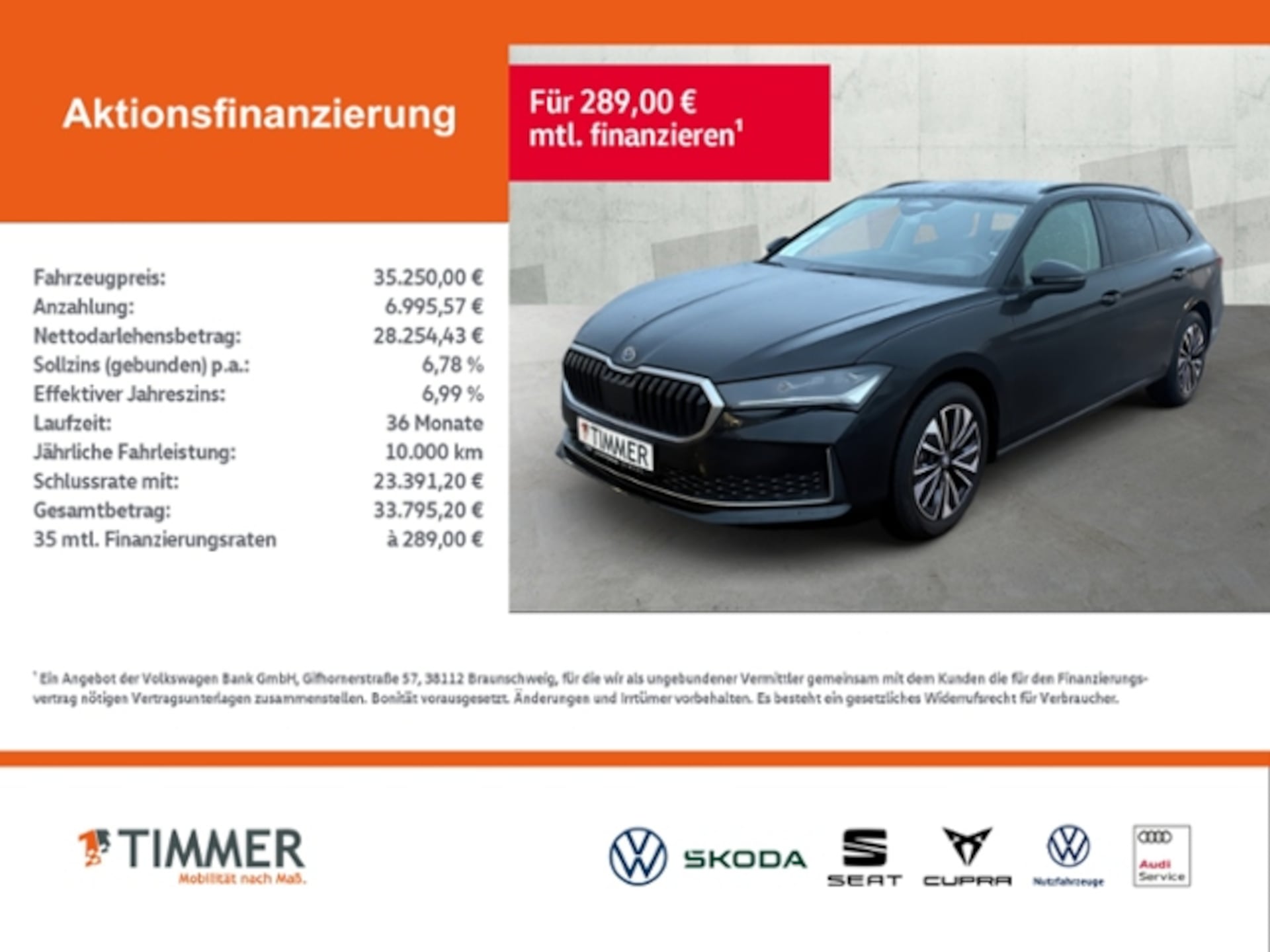 Skoda Superb Combi Selection