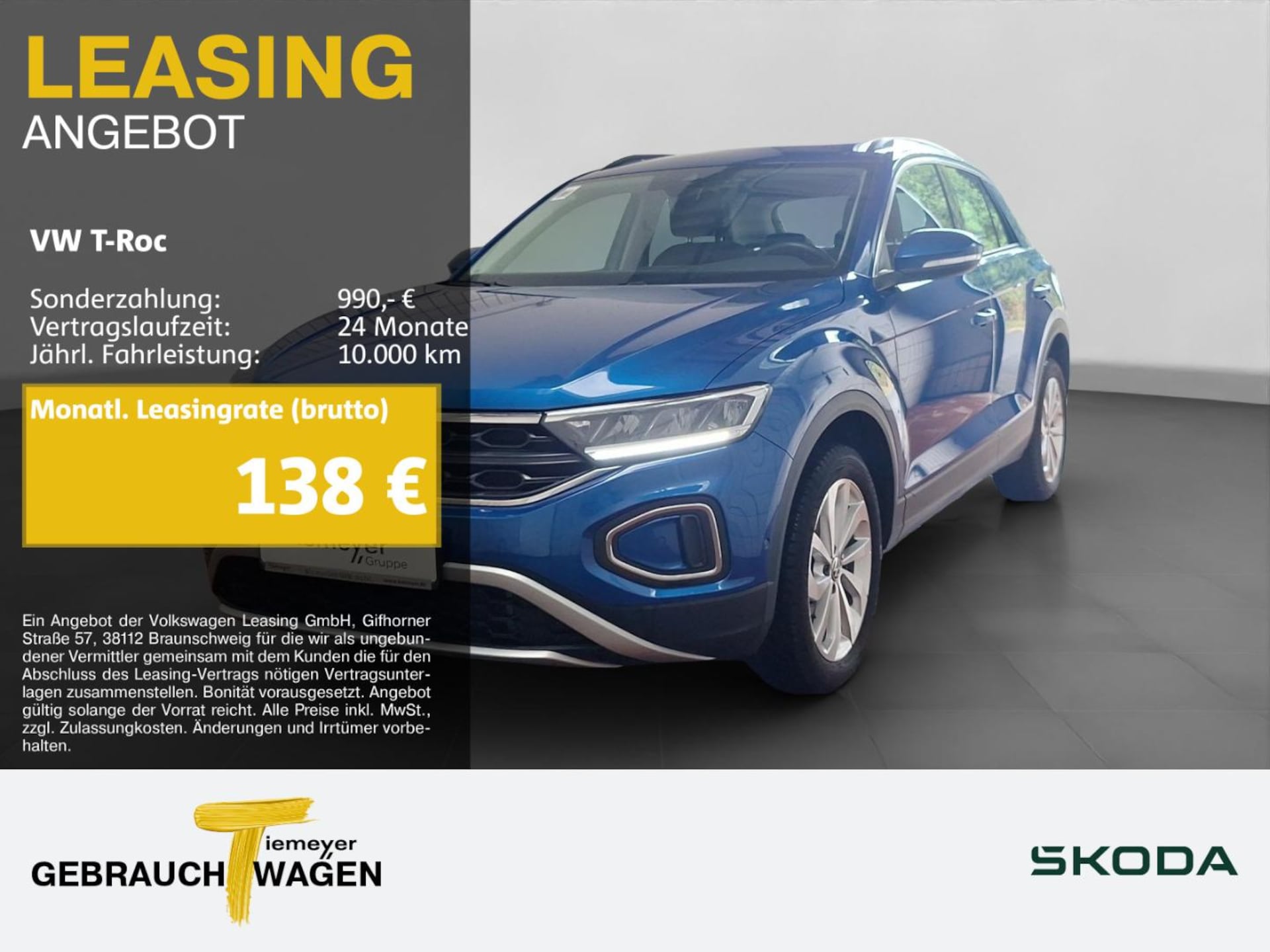 Volkswagen T-Roc Life