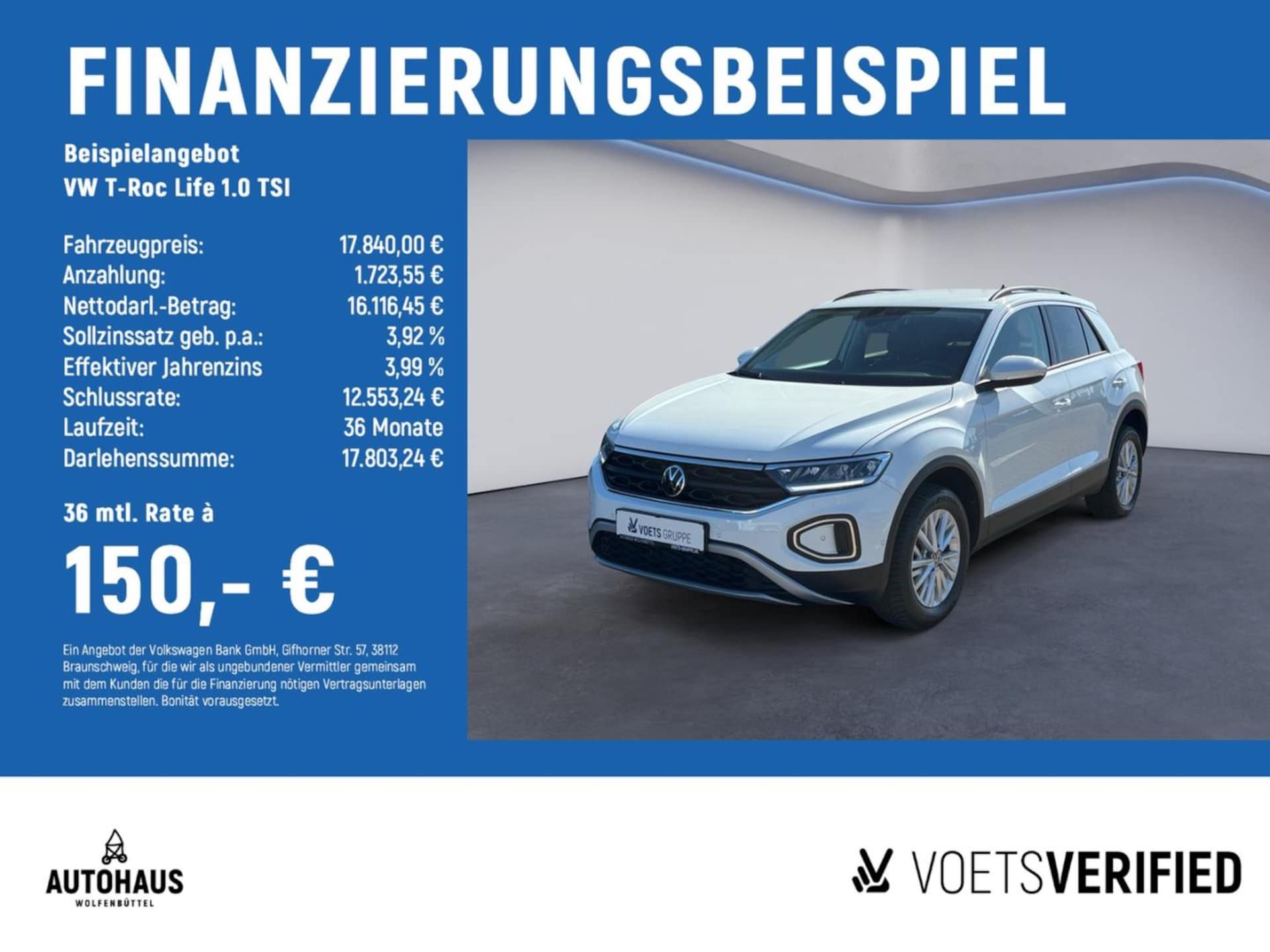Volkswagen T-Roc Life