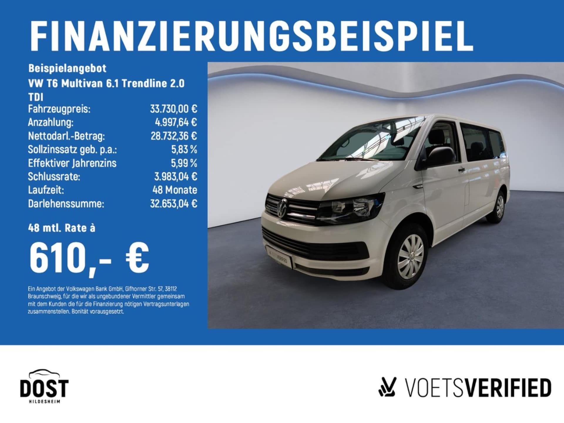 Volkswagen T6 Multivan Trendline