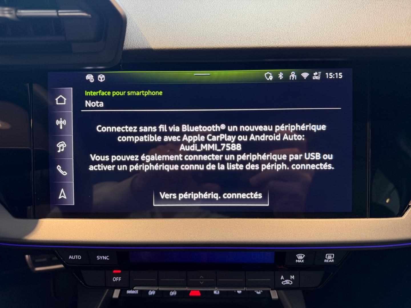 Image about Audi A3 Sportback S line 35 TFSI Hybride 110 kW (150 ch) S tronic