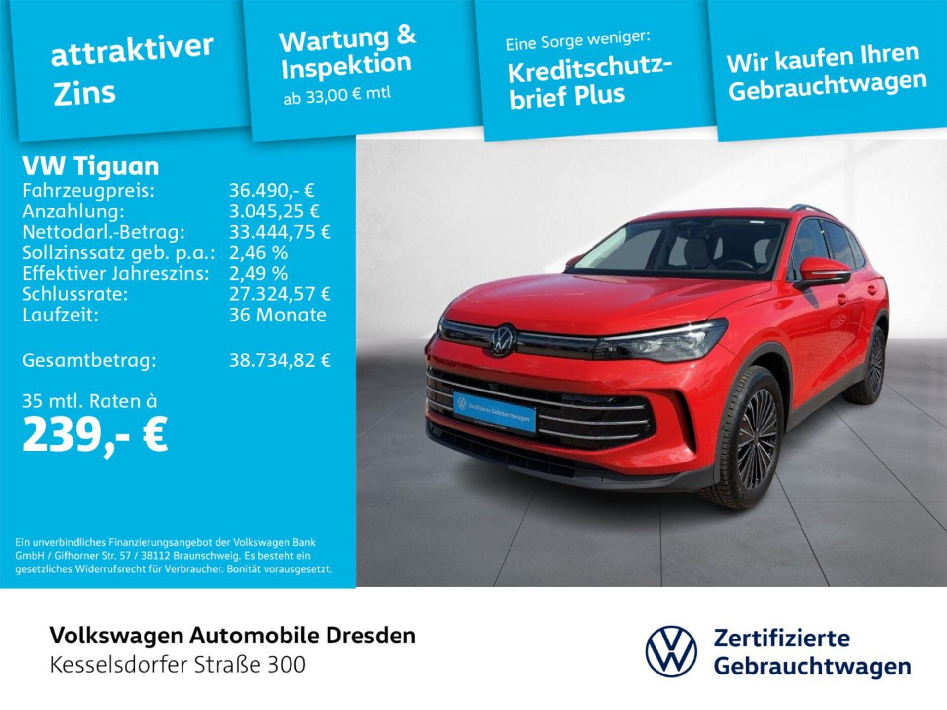 Volkswagen Tiguan Elegance
