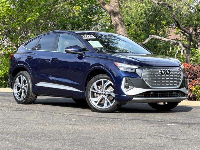 Certified 2023 Audi Q4 Sportback e-tron Premium Plus with VIN WA132BFZ0PP080629 for sale in Rocklin, CA