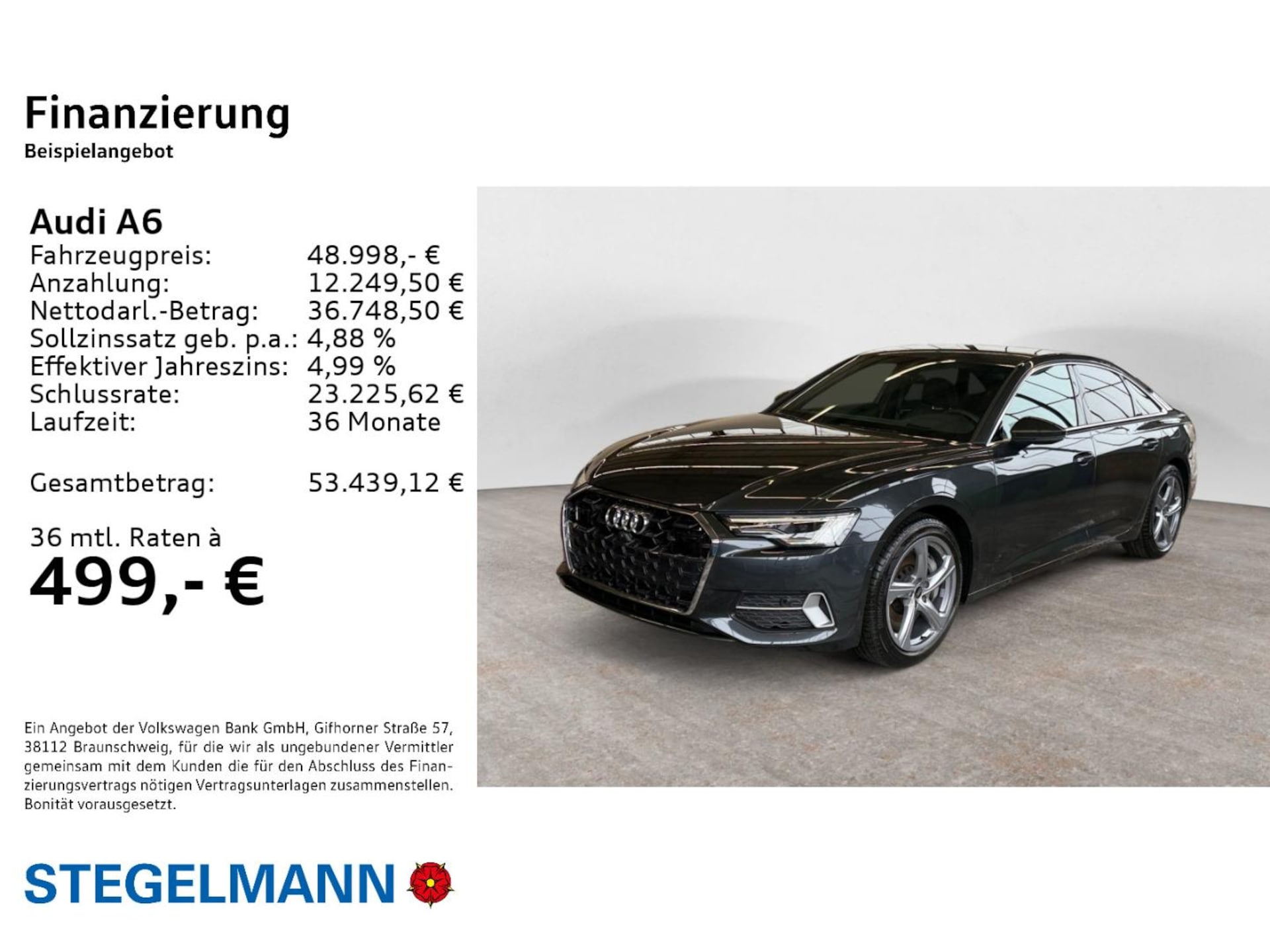 Audi A6 Limousine TFSI e Advanced