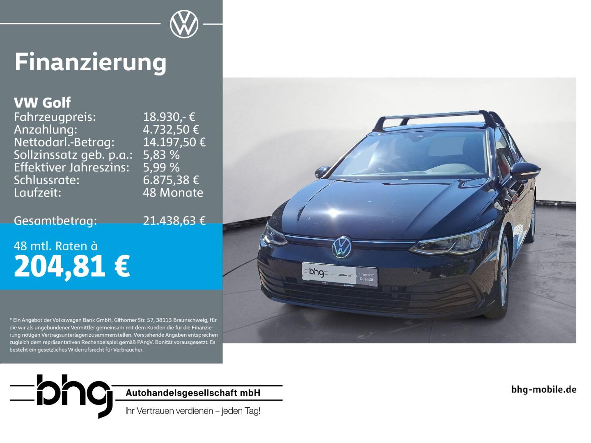Volkswagen Golf Life
