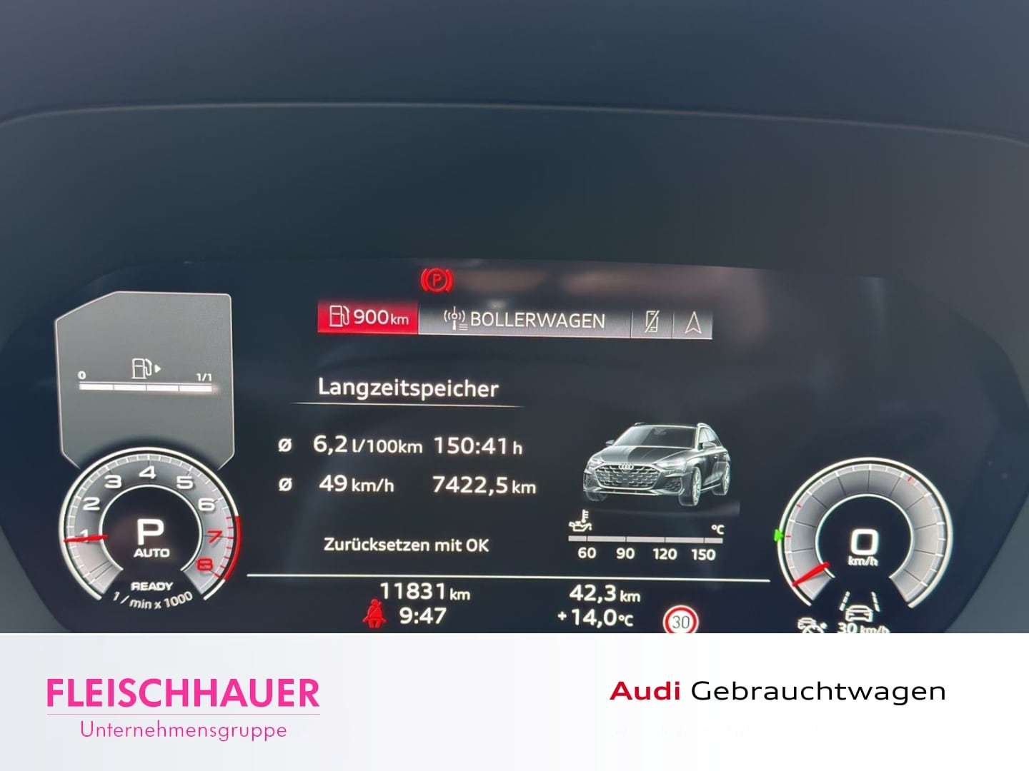 Bild über Audi A3 Sportback TFSI 110 kW S tronic - für weitere Informationen kontaktieren Sie den Audi Partner