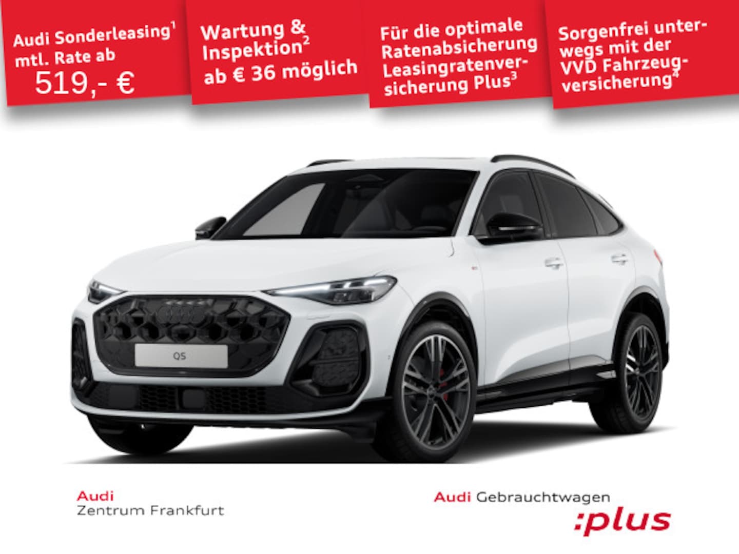 Bild über Audi Q5 Sportback TFSI 150 kW S tronic - für weitere Informationen kontaktieren Sie den Audi Partner