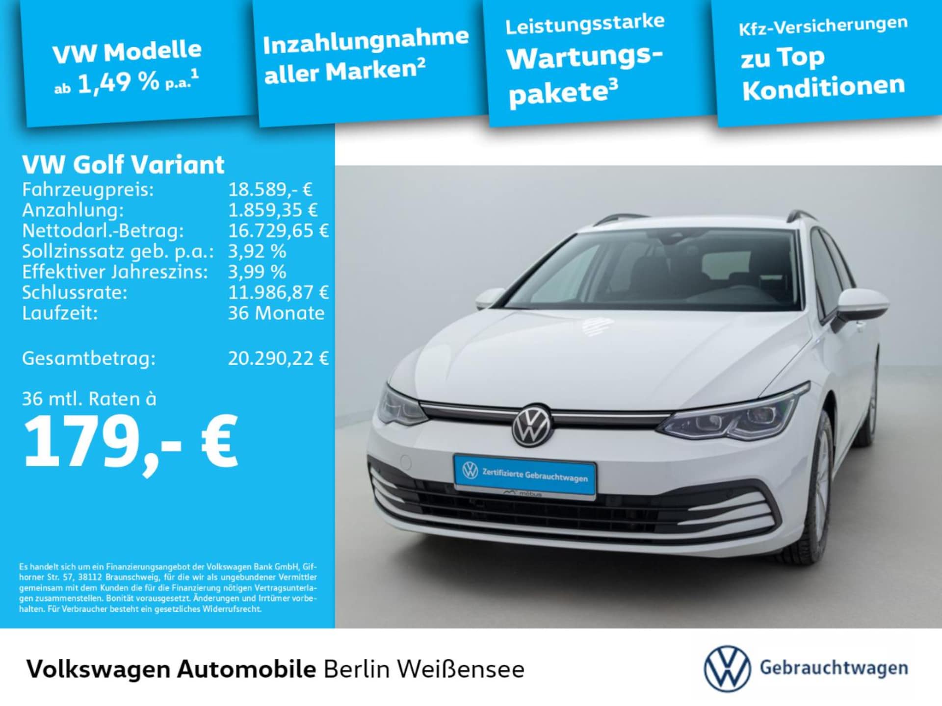 Volkswagen Golf Variant Life
