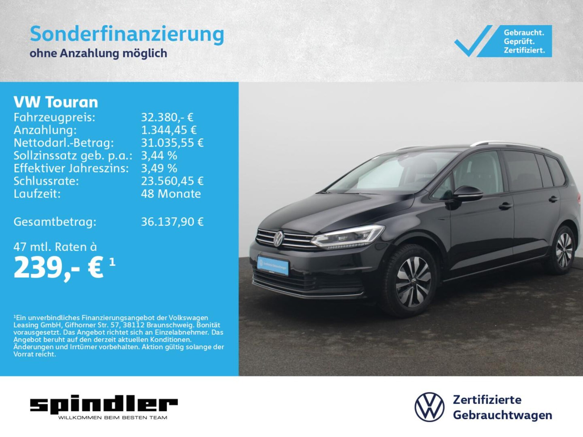 Volkswagen Touran Comfortline