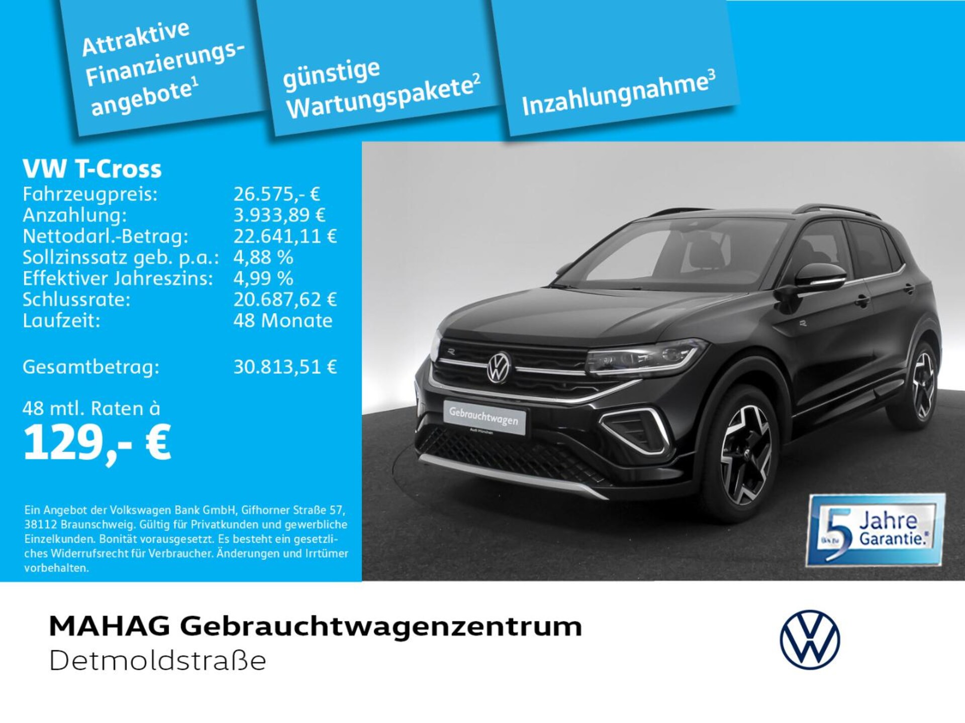 Volkswagen T-Cross R-Line