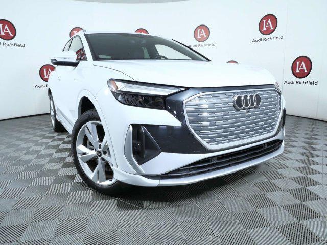 Used 2023 Audi Q4 e-tron Premium Plus with VIN WA1L2BFZ3PP041436 for sale in Richfield, Minnesota