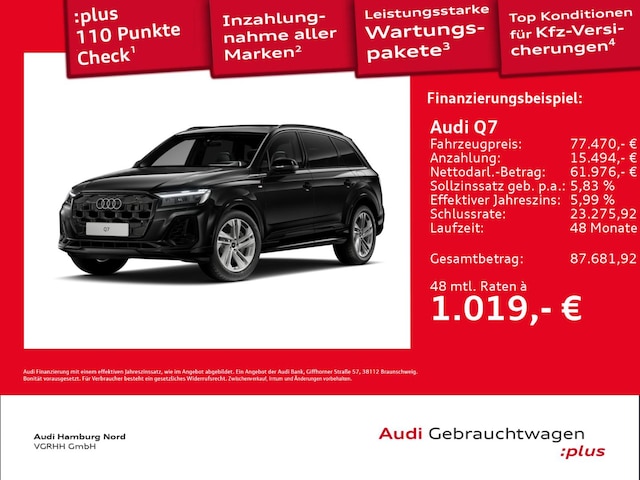 Audi Q7 SUV TFSI E S Line 55 TFSI E Quattro Tiptronic - - Joinsteer - #1