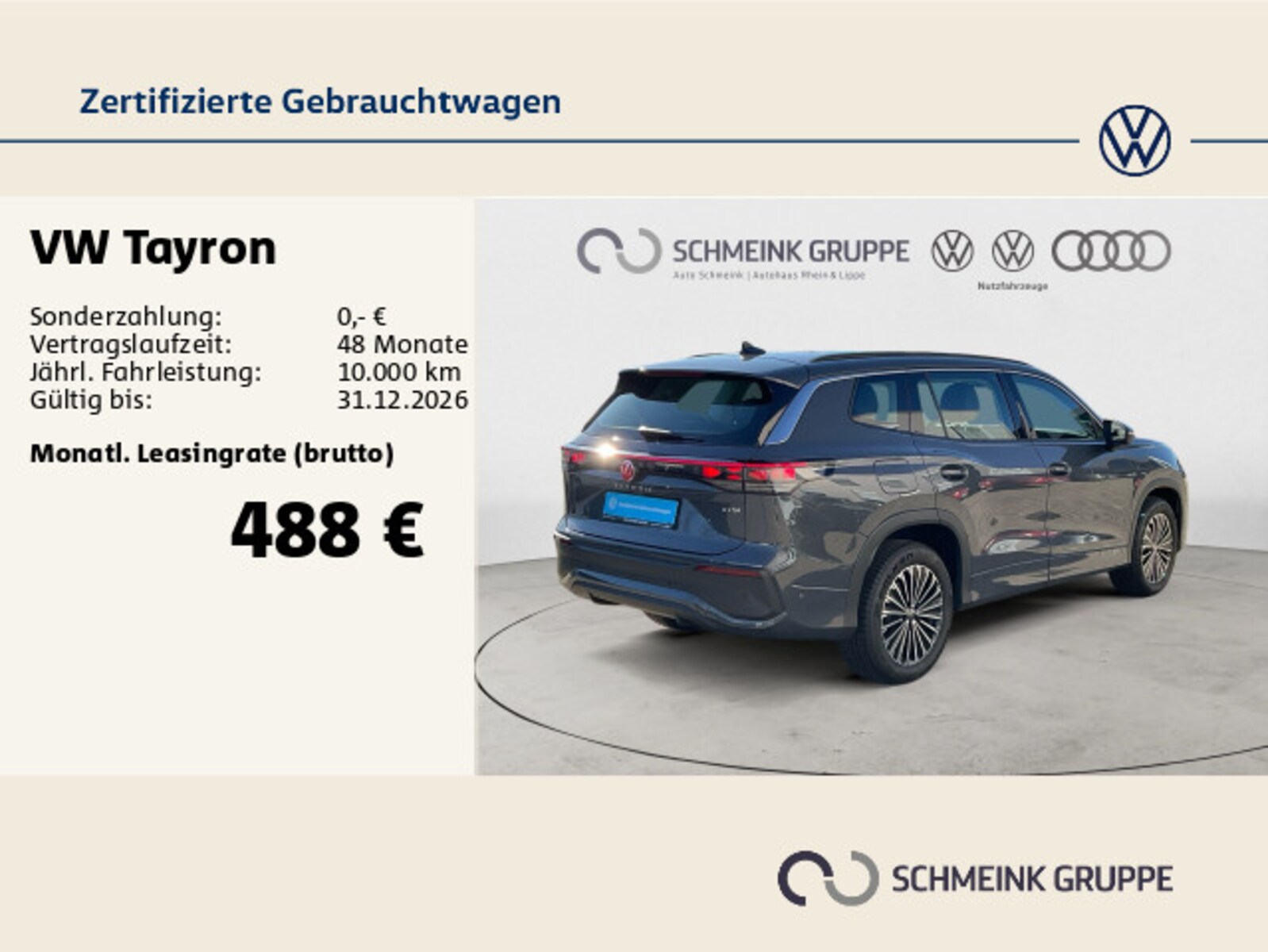 Volkswagen Tayron – Bild 6