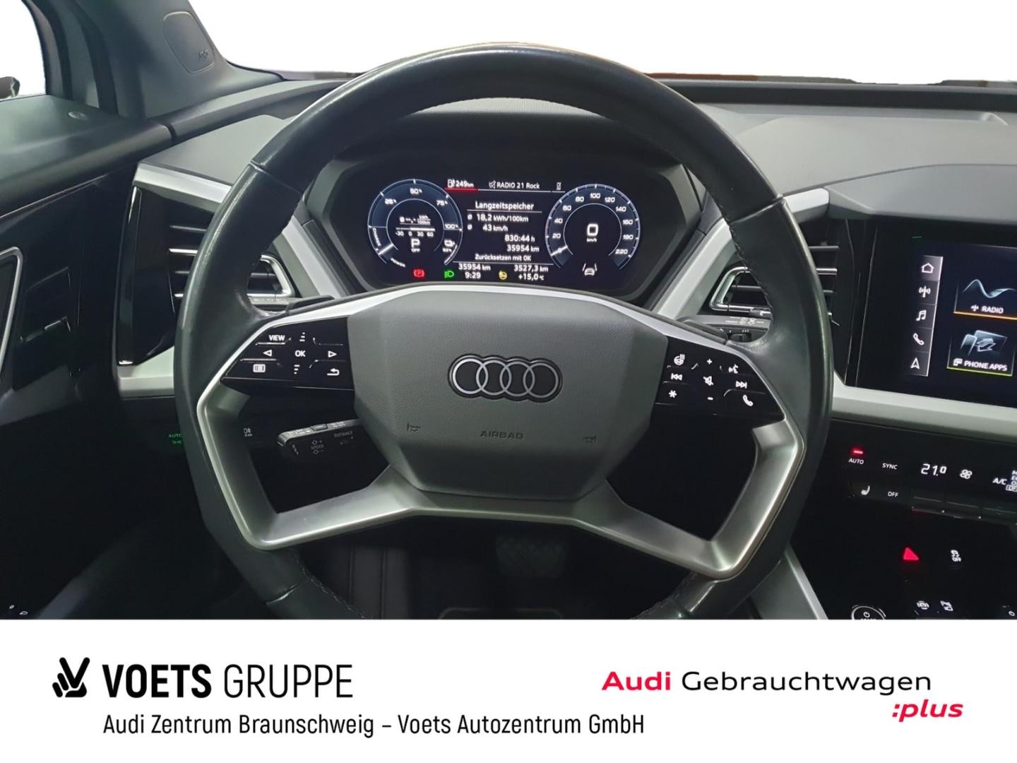 Bild über Audi Q4 e-tron 40 e-tron - für weitere Informationen kontaktieren Sie den Audi Partner