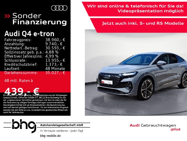 Audi Q4 Sportback e-tron
