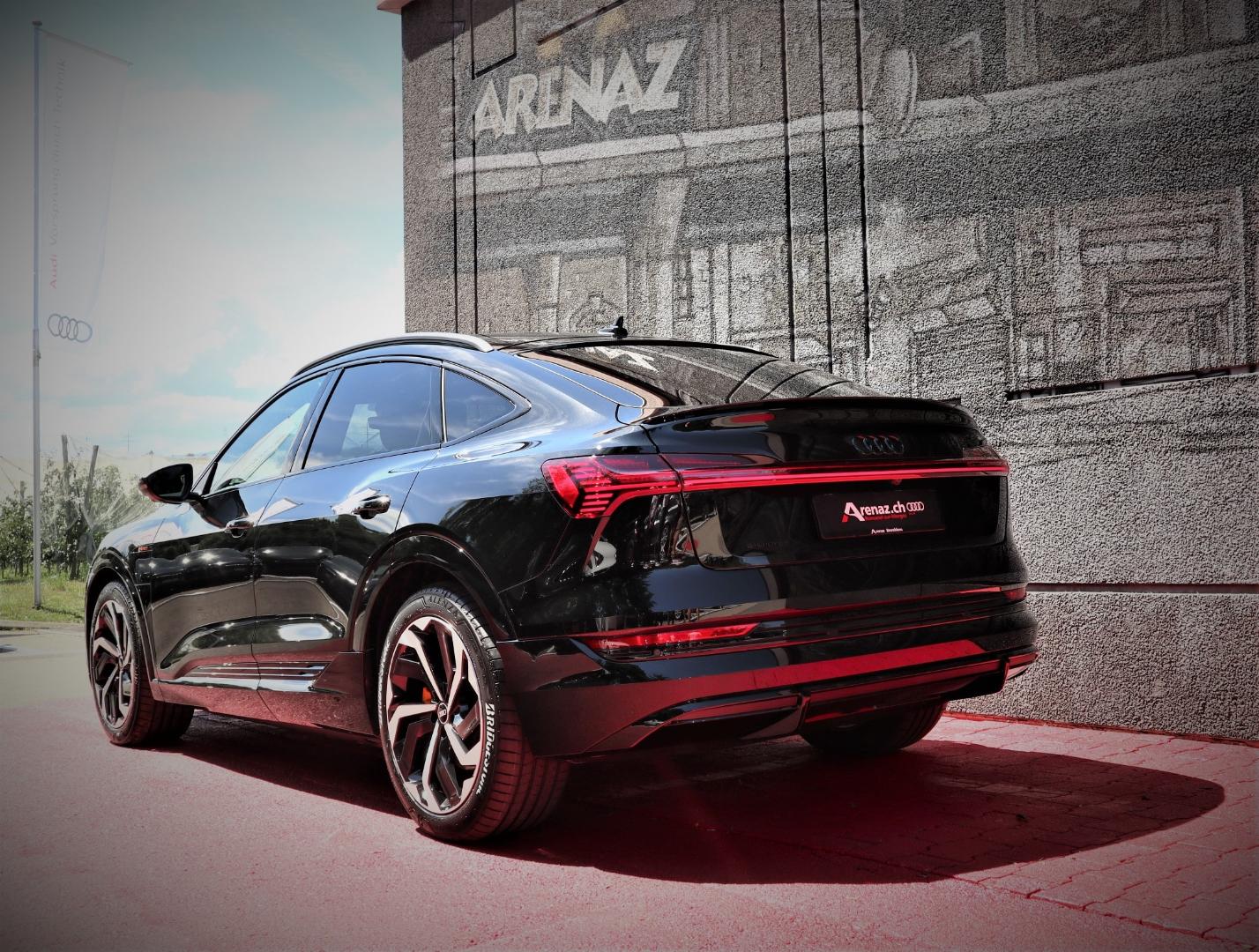Image about Audi e-tron Sportback Black Edition S line 55 quattro 300,00 kW