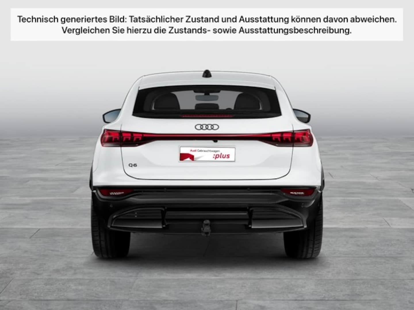 Bild über Audi Q6 Sportback e-tron e-tron performance - für weitere Informationen kontaktieren Sie den Audi Partner