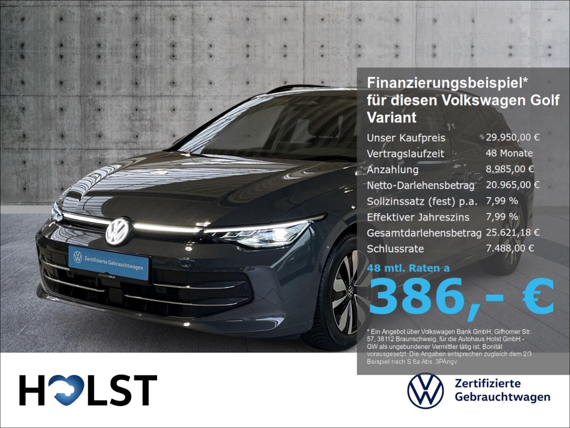 Volkswagen Golf Variant Goal