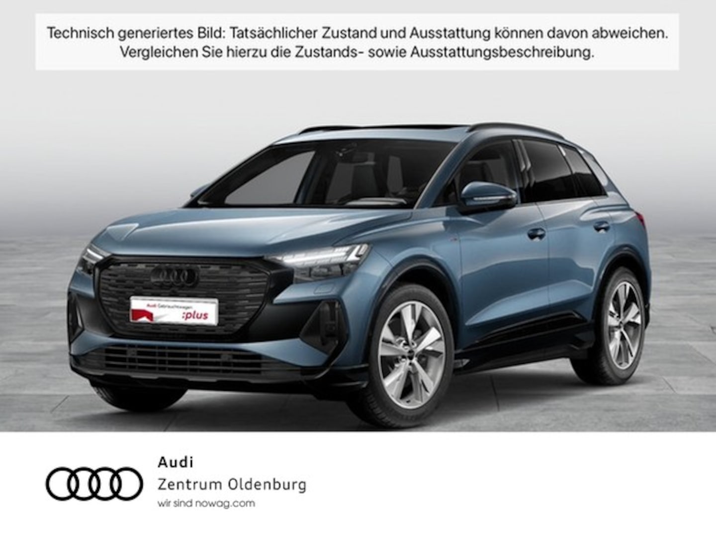 Bild über Audi Q4 e-tron 40 e-tron - für weitere Informationen kontaktieren Sie den Audi Partner