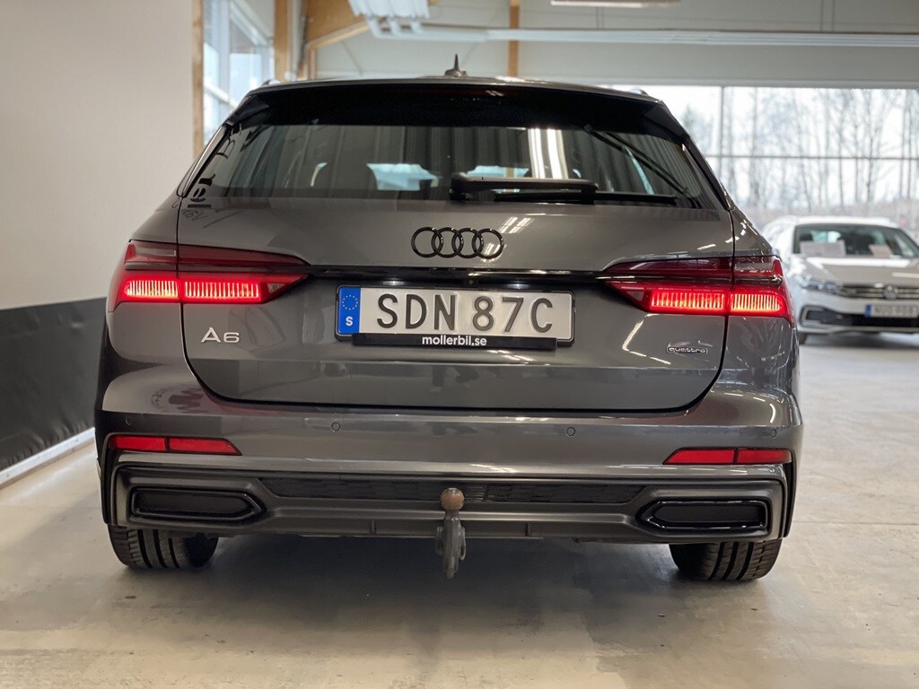 Bild som visar&nbsp;Audi A6 Avant&nbsp;A6 Avant 40 TDI quattro S line 204 hk S tronic - för mer information kontakta din Audi Partner