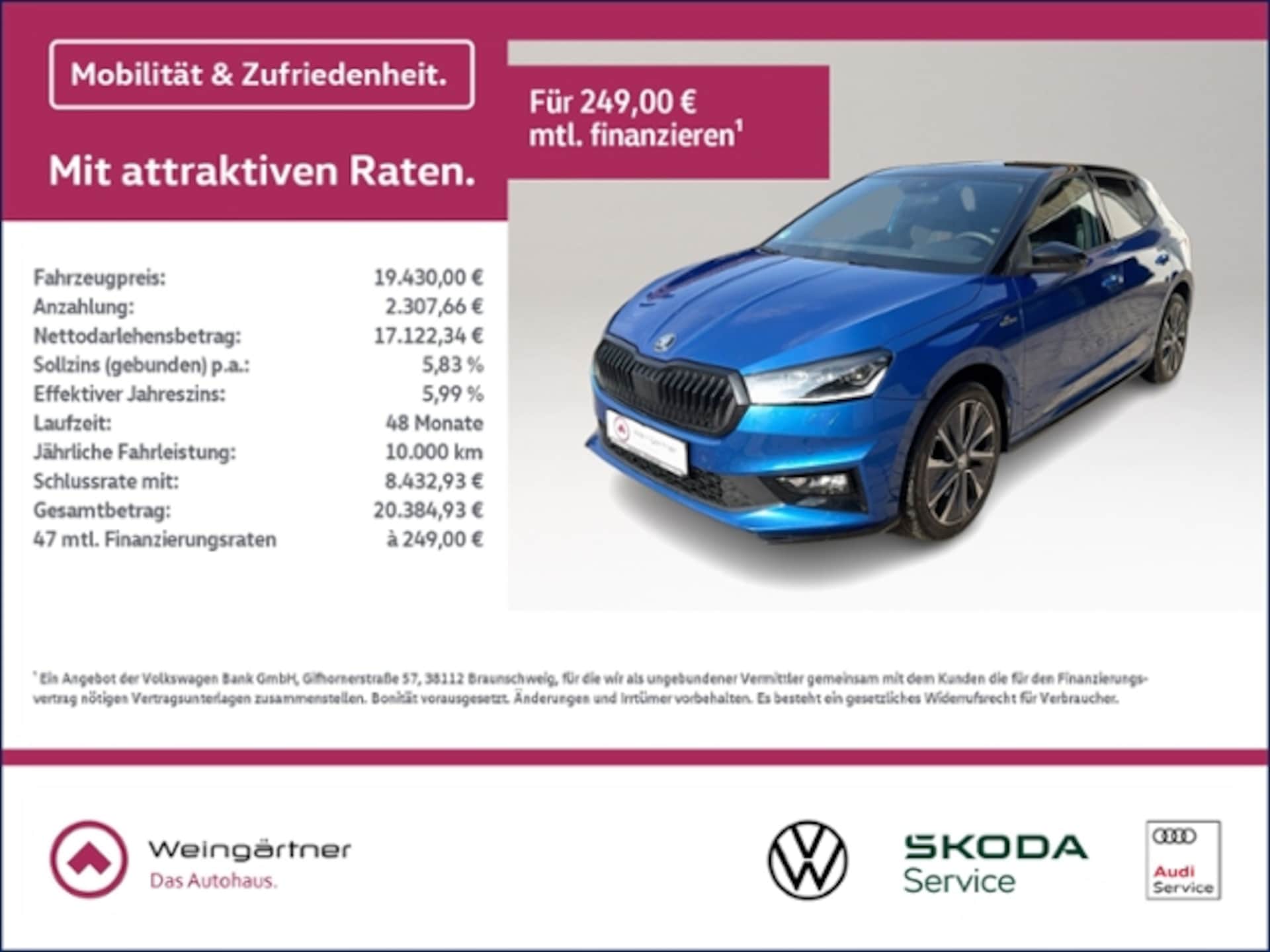 Skoda Fabia Monte Carlo