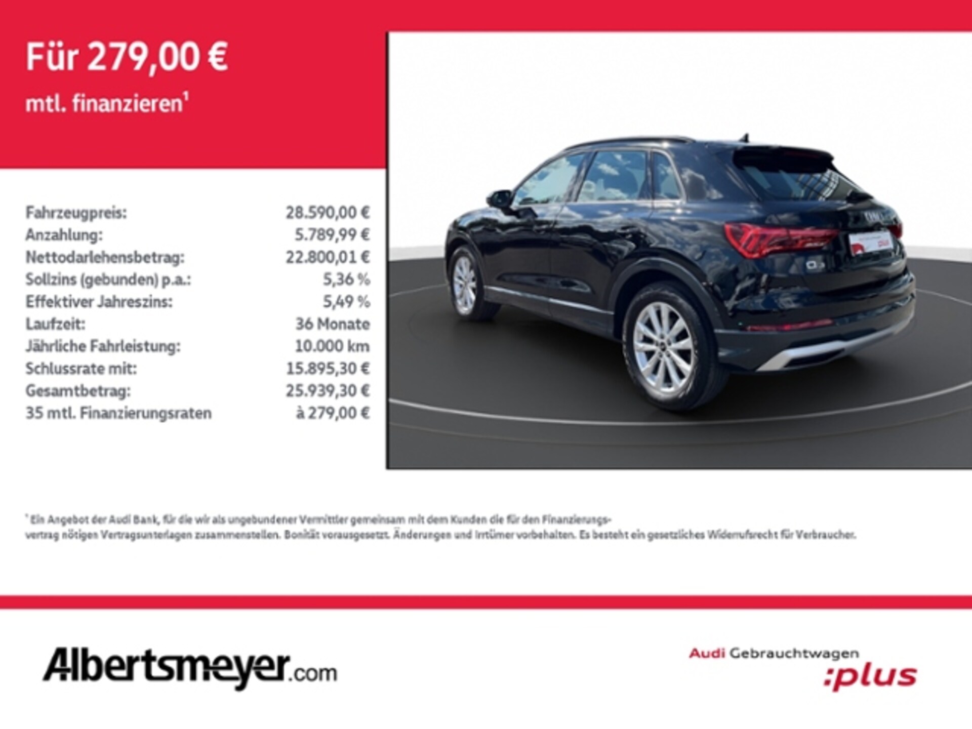Audi Q3 SUV advanced