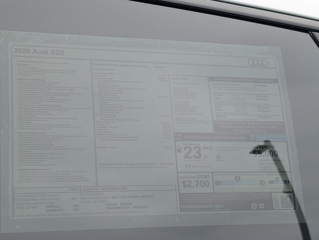 2026 Audi SQ5