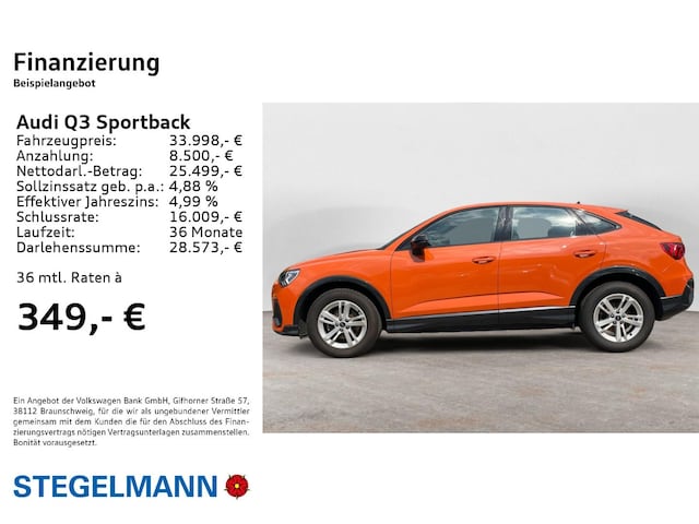 Image about Audi Q3 Sportback 35 TDI Schaltgetriebe
