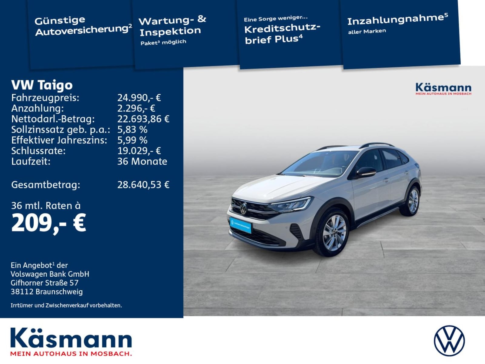 Volkswagen Taigo – Bild 2