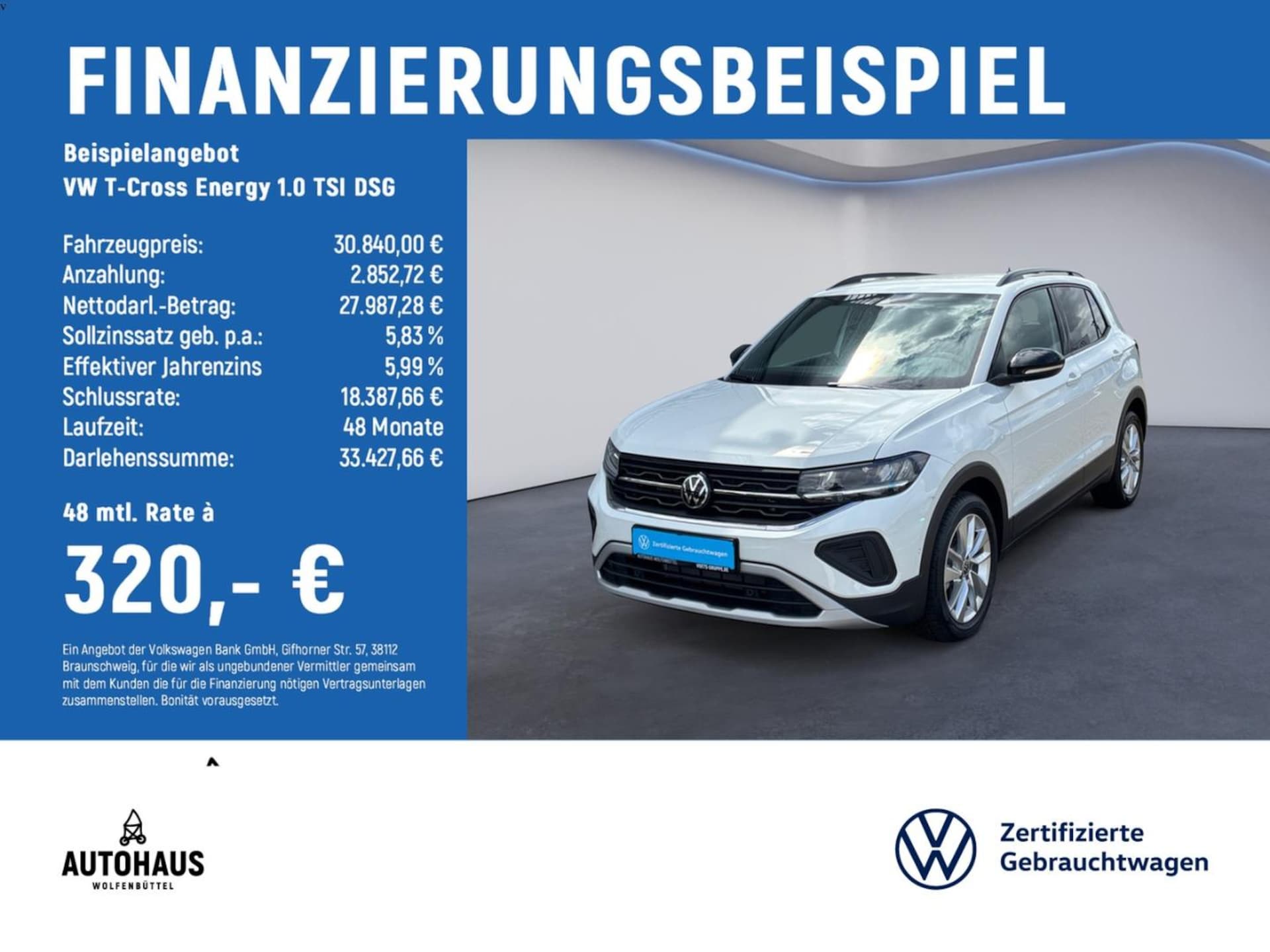Volkswagen T-Cross ENERGY