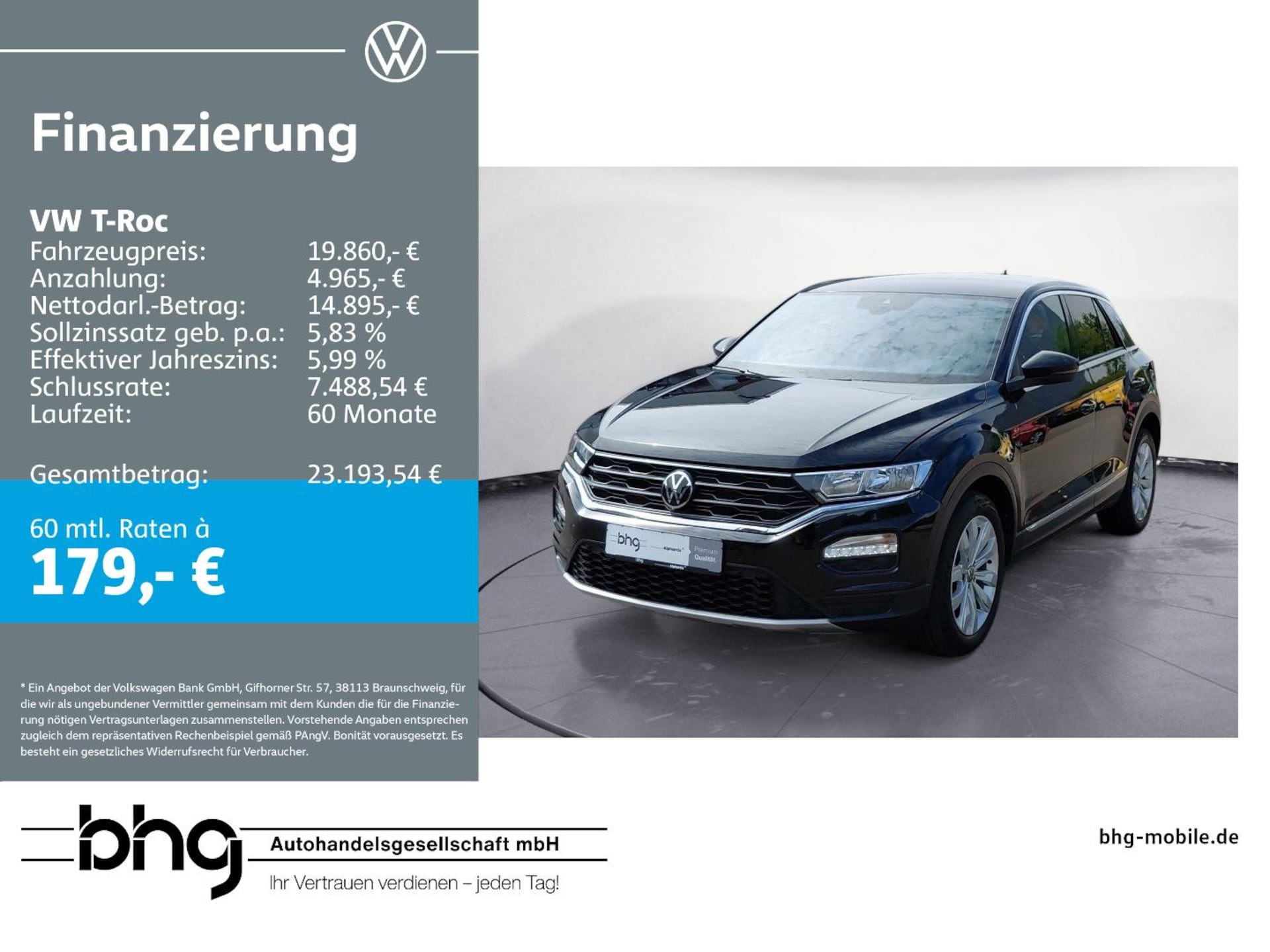 Volkswagen T-Roc Sport