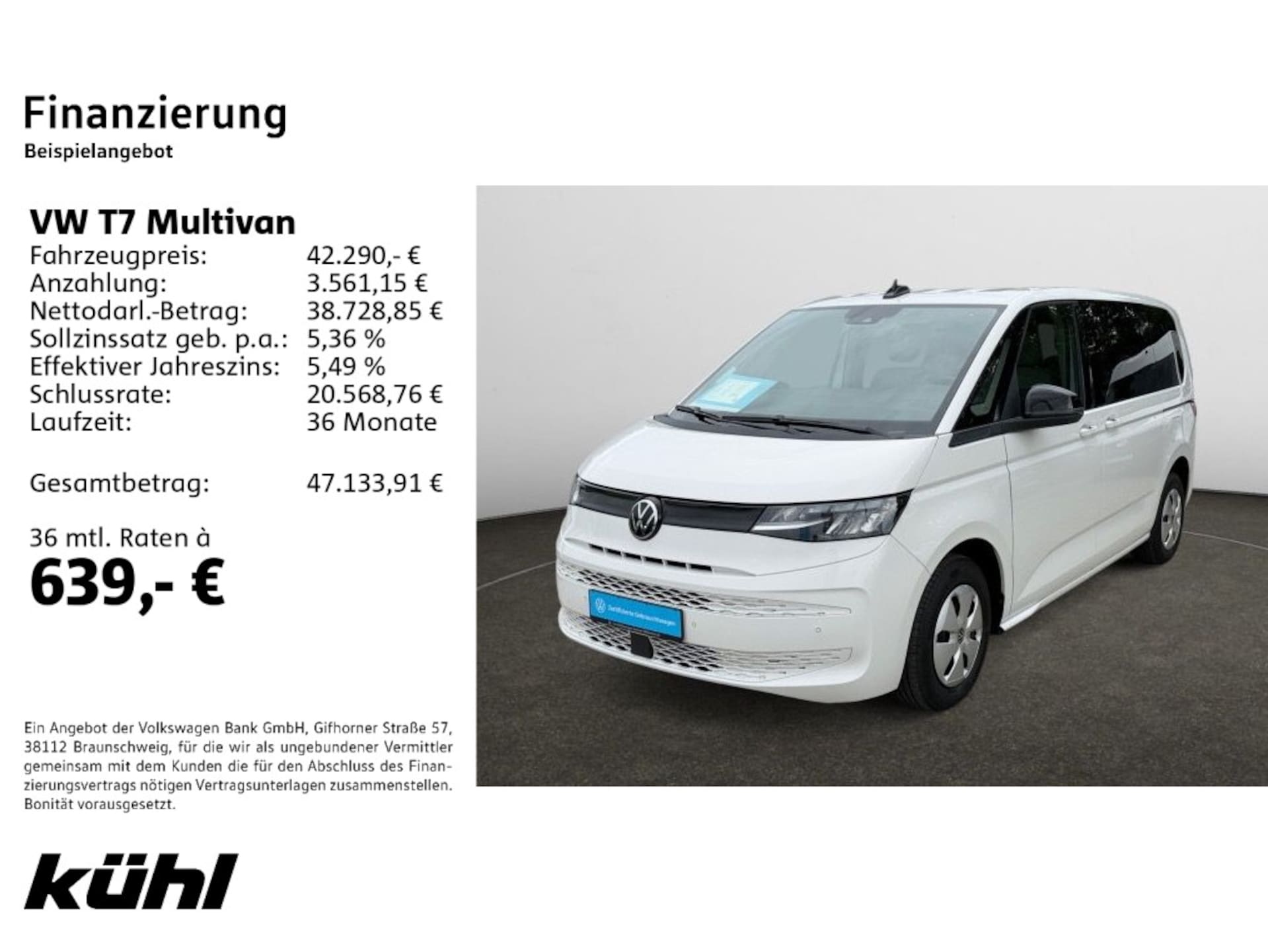 Volkswagen Multivan Basis-Modell
