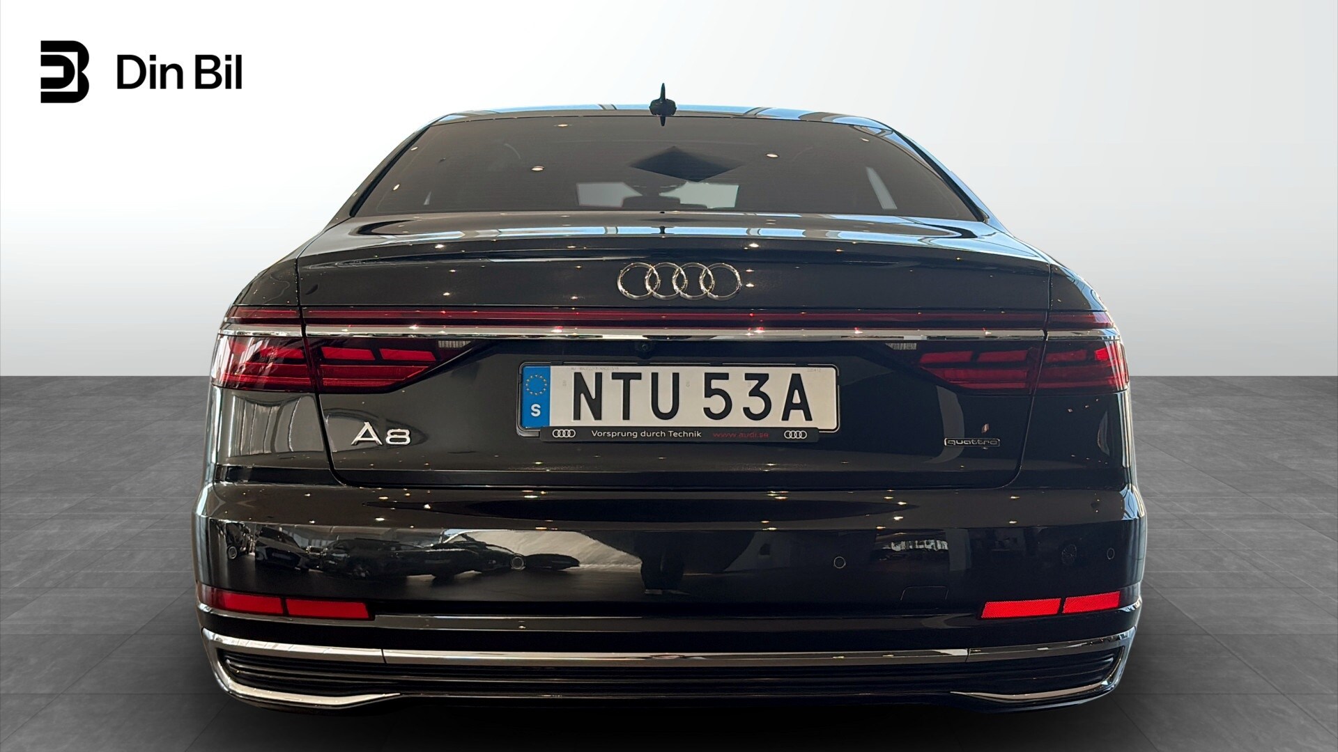 Bild som visar&nbsp;Audi A8&nbsp;A8 50 TDI quattro 286 hk tiptronic - för mer information kontakta din Audi Partner