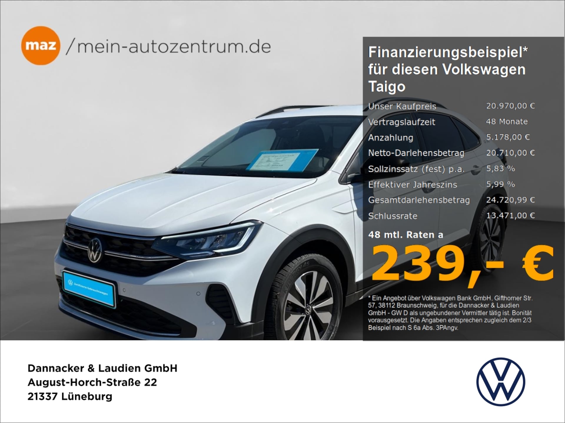 Volkswagen Taigo Goal