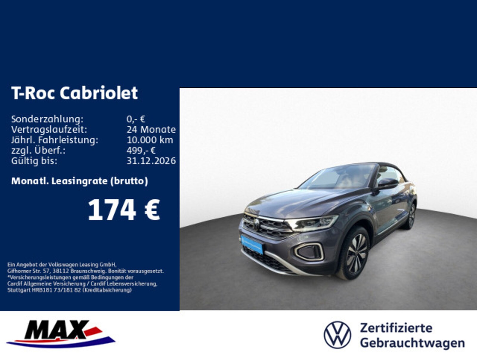 Volkswagen T-Roc Cabriolet – Bild 3