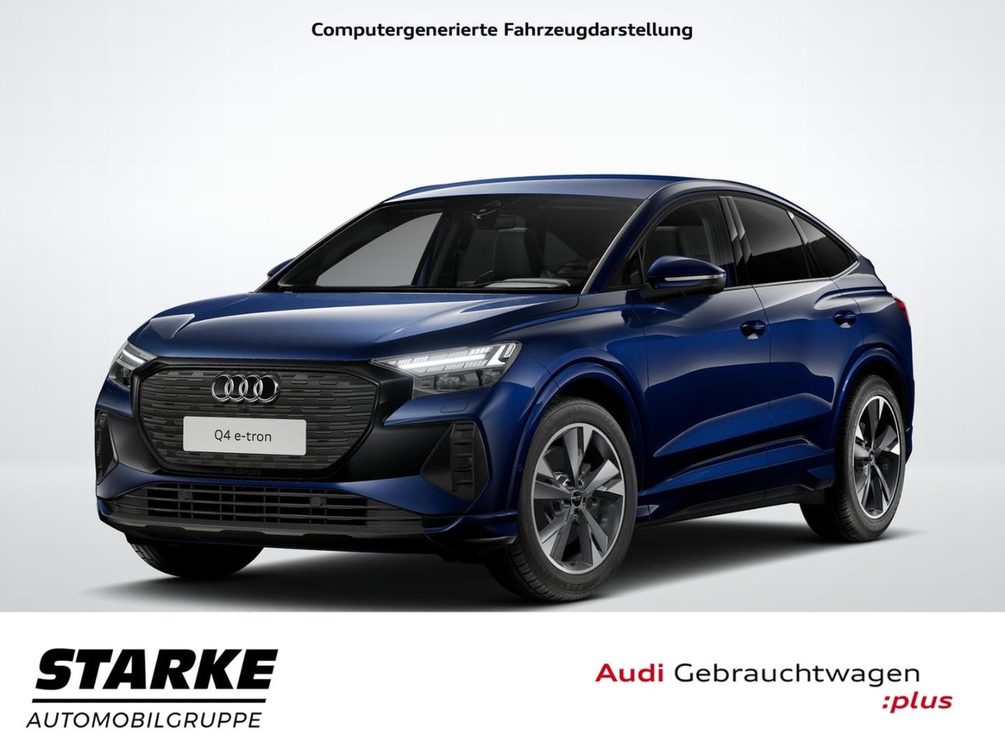 Bild über Audi Q4 Sportback e-tron 40 e-tron - für weitere Informationen kontaktieren Sie den Audi Partner