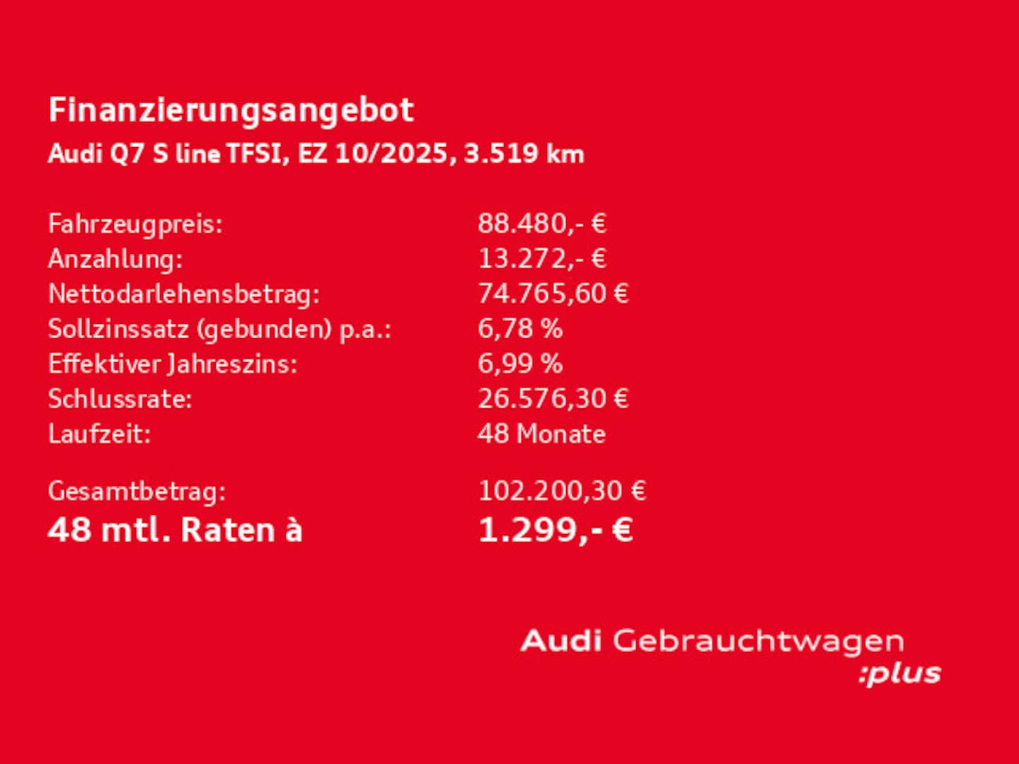 Bild über Audi Q7 SUV TFSI e S line business TFSI e quattro 360 kW tiptronic - für weitere Informationen kontaktieren Sie den Audi Partner