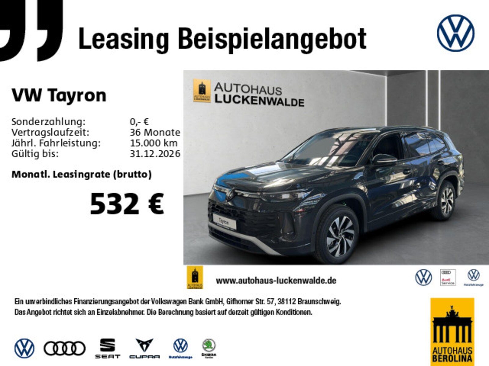Volkswagen Tayron – Bild 2