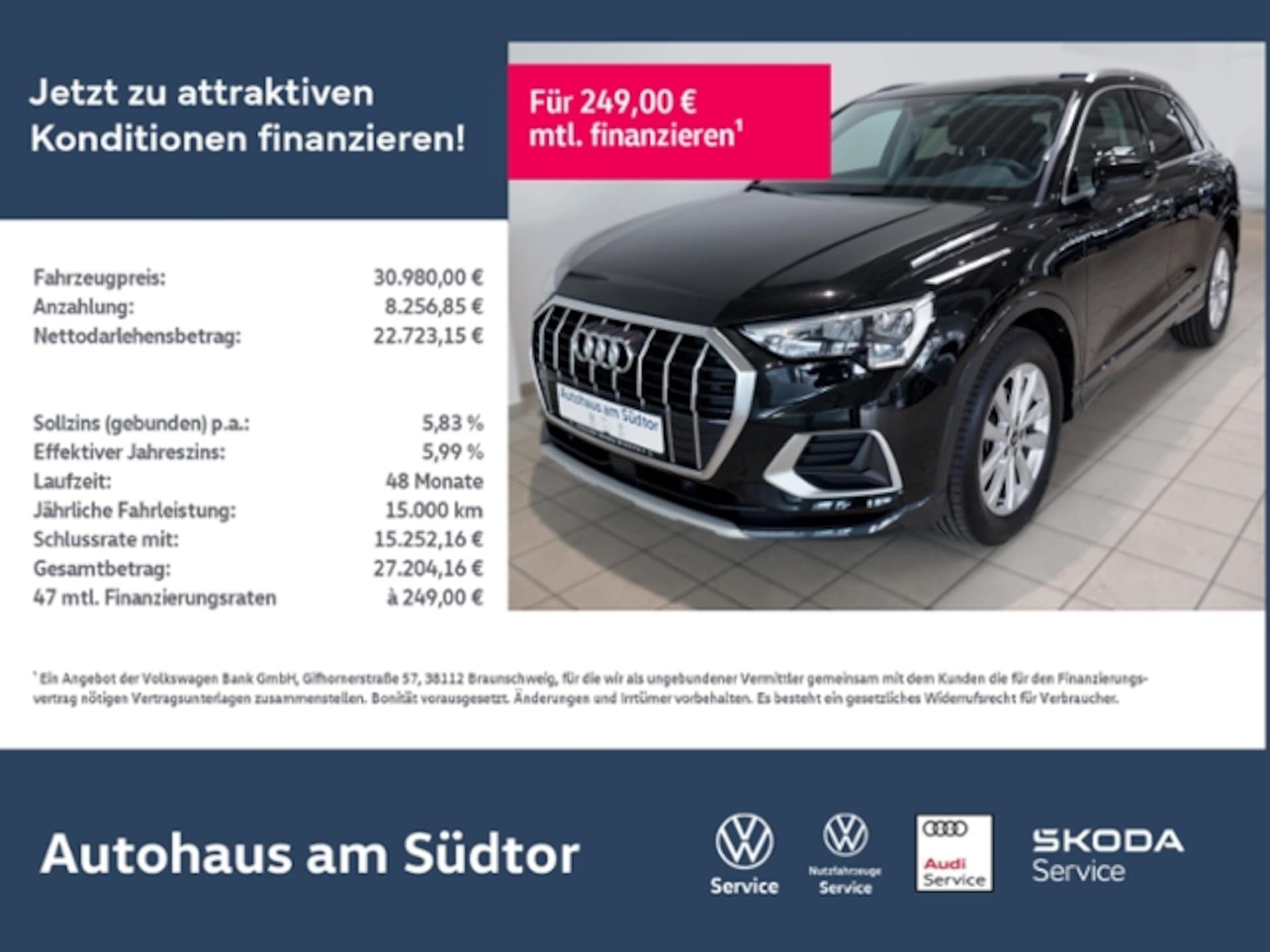 Audi Q3 SUV advanced