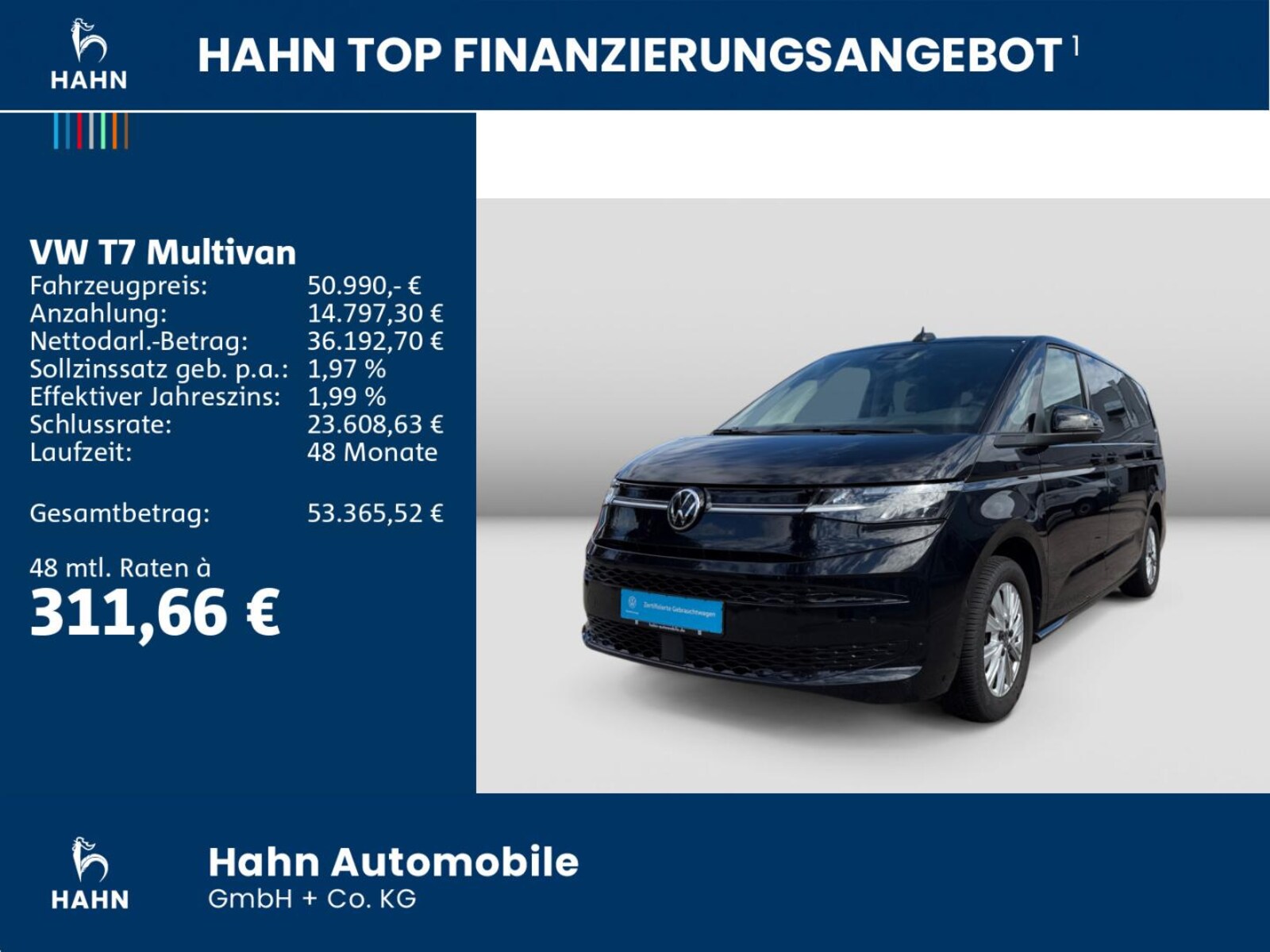 Volkswagen Multivan Langversion – Bild 2