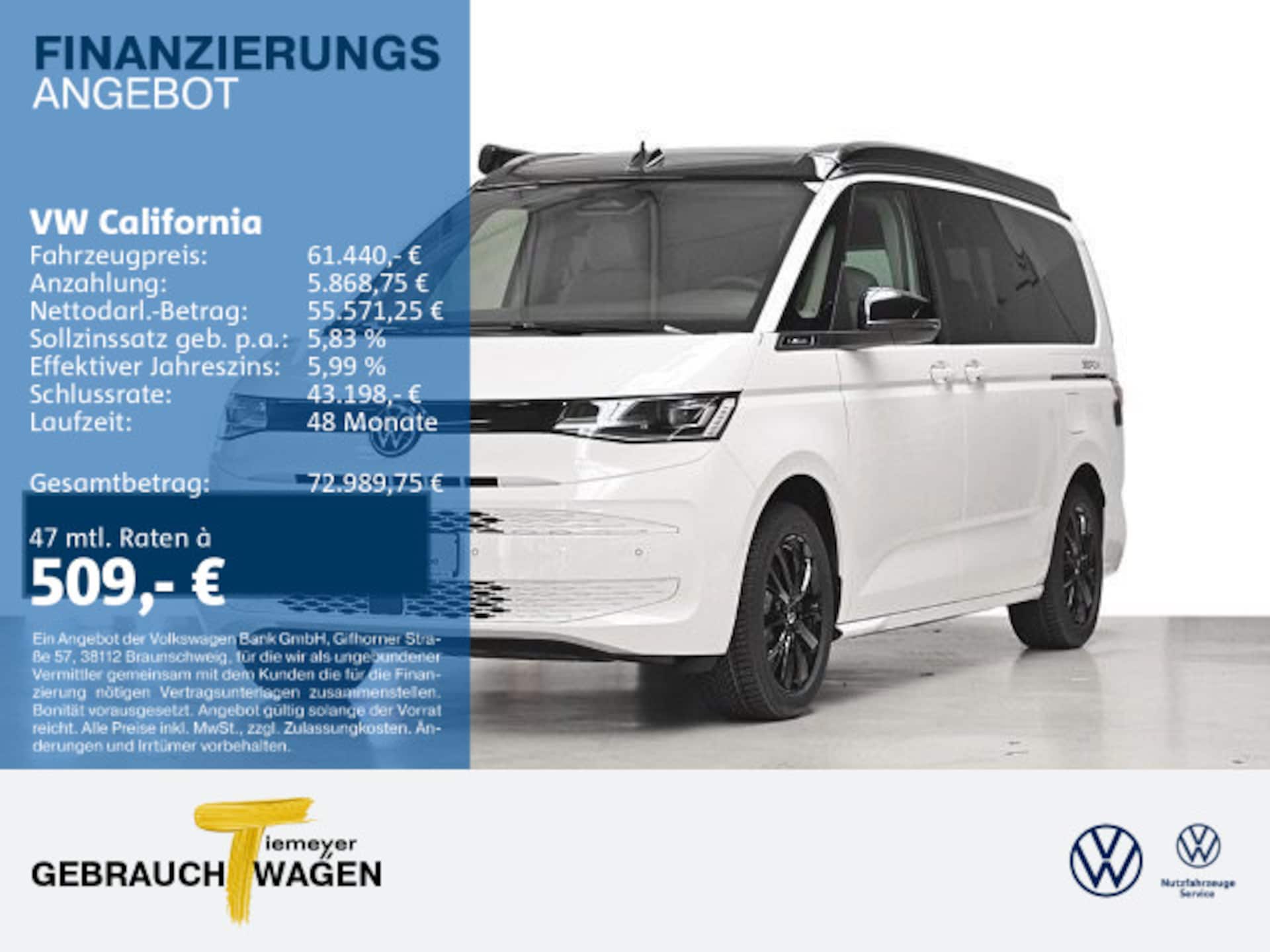 Volkswagen California Beach Camper