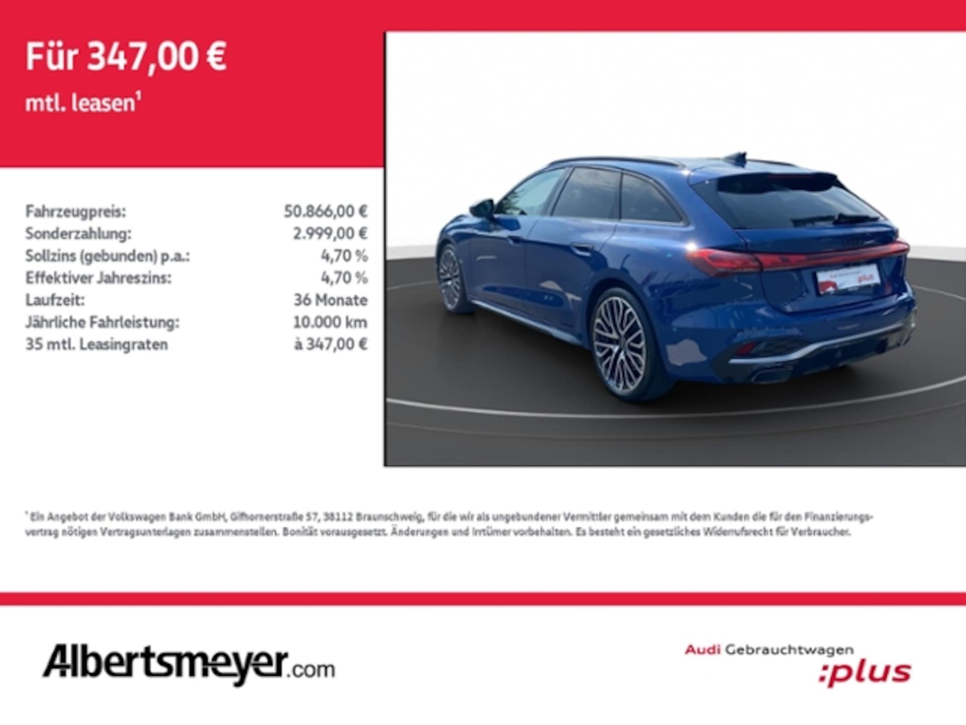 Audi A5 Avant edition one
