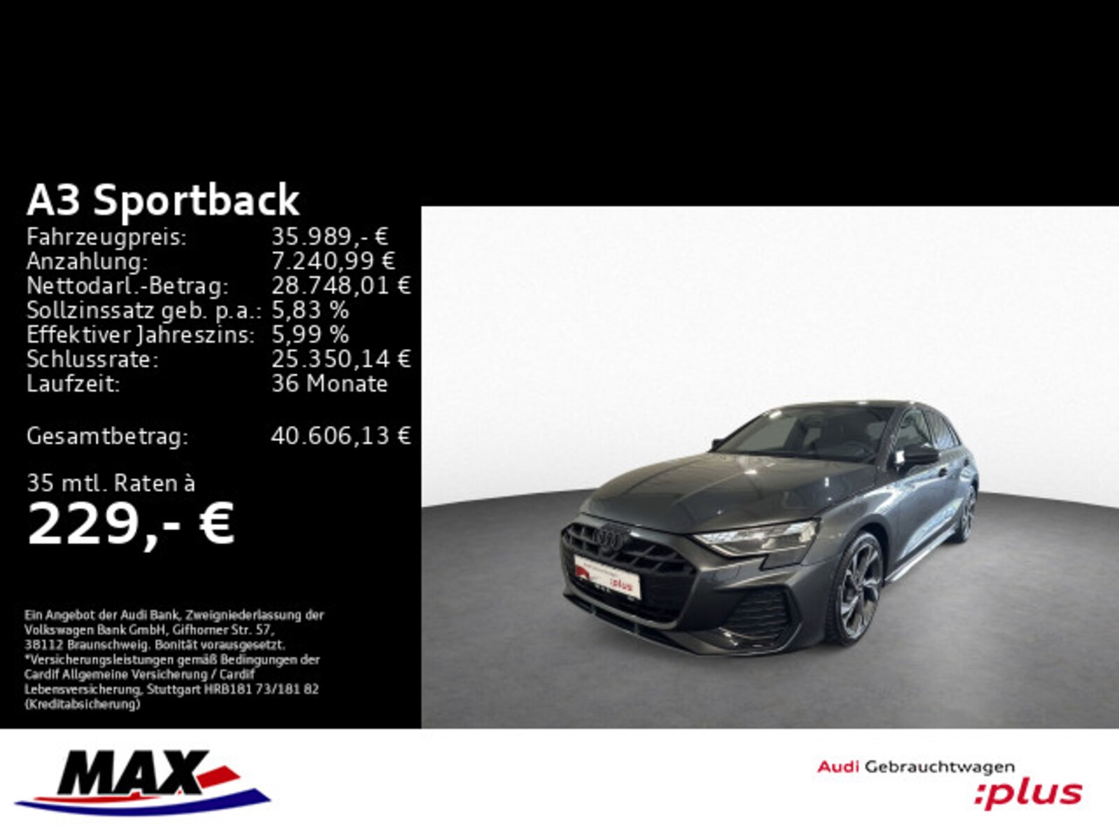 Audi A3 Sportback – Bild 2