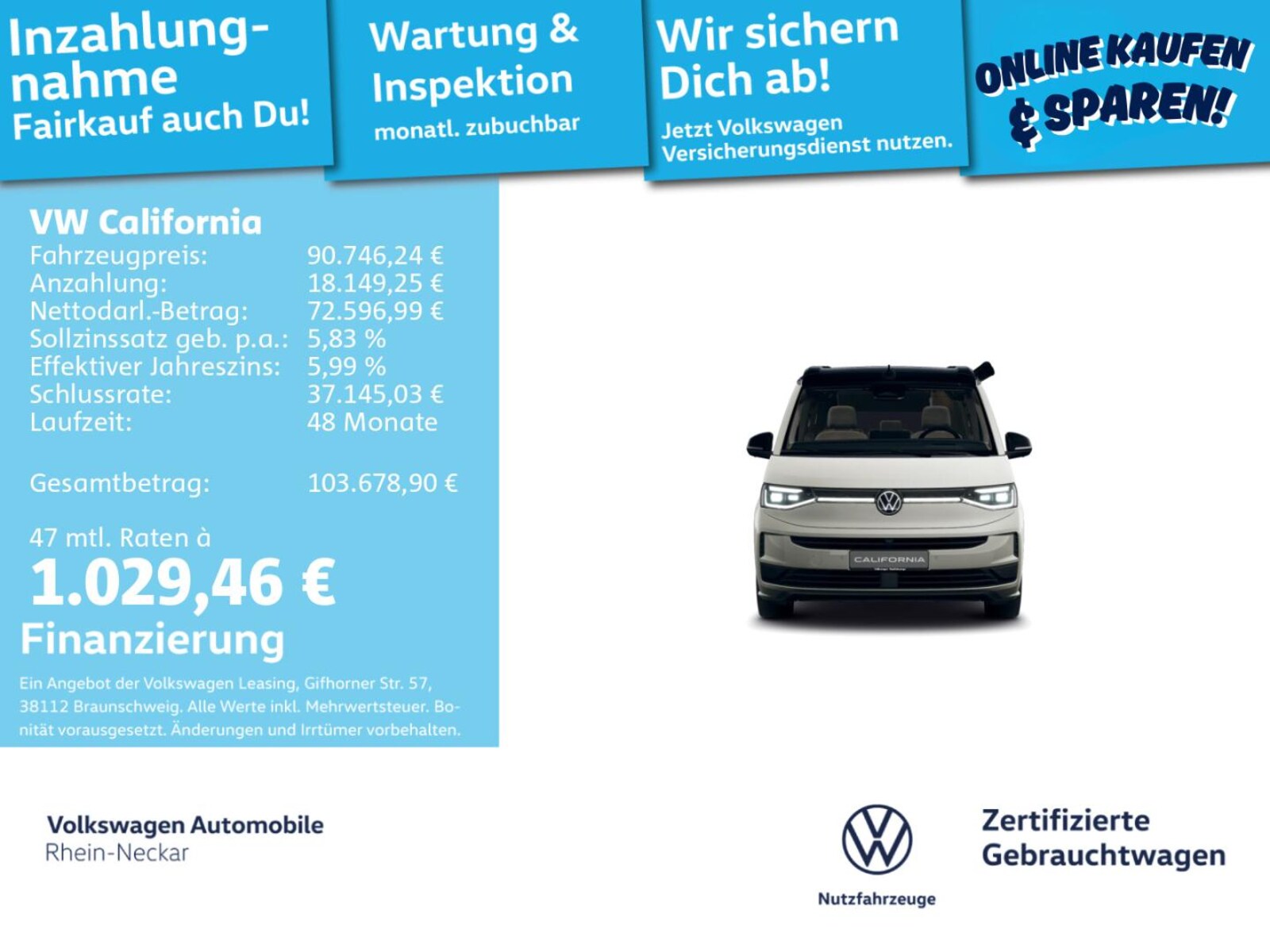 Volkswagen California – Bild 2